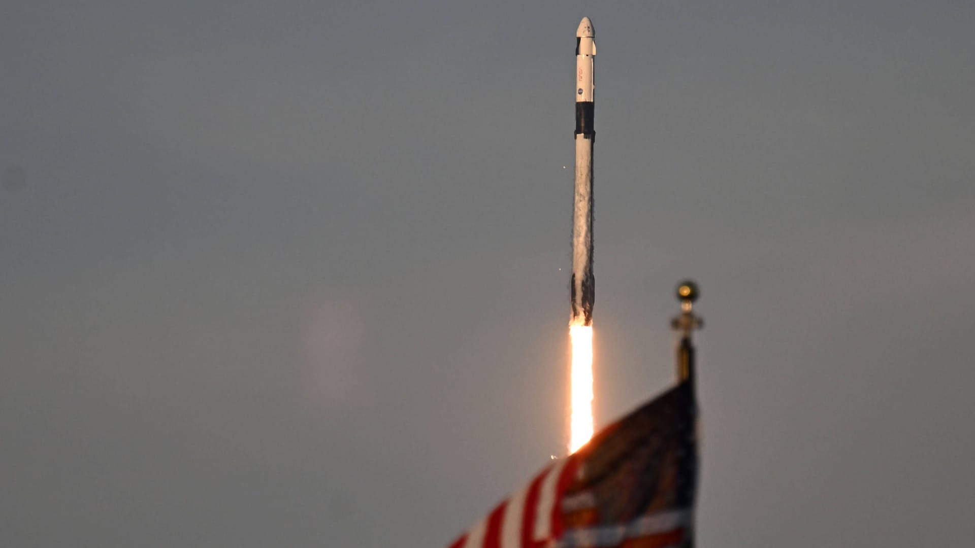 Rakete von SpaceX: Elon Musk will zum Mars aufbrechen.