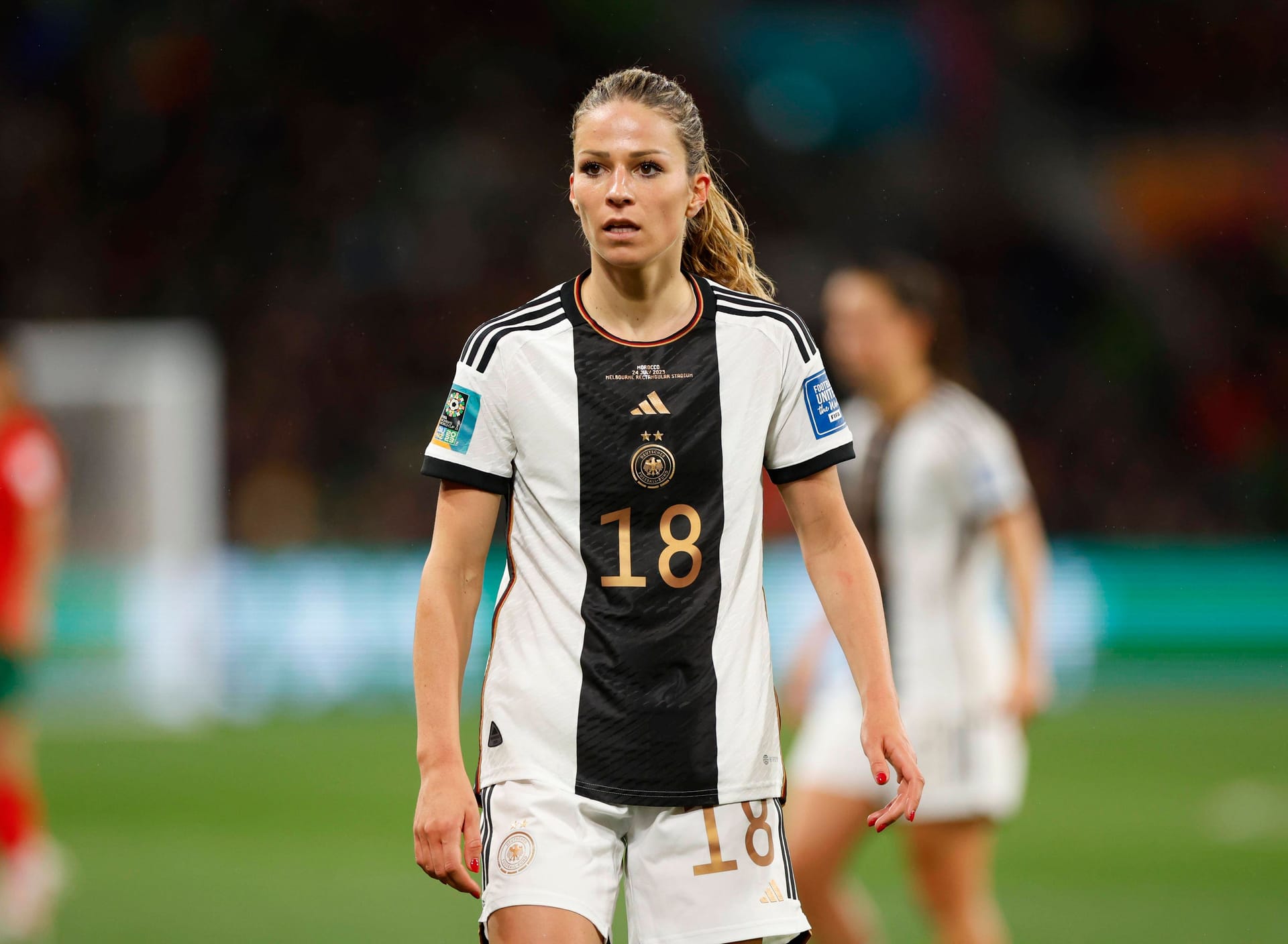 Melanie Leupolz beendete ihre DFB-Karriere nach der WM 2023.