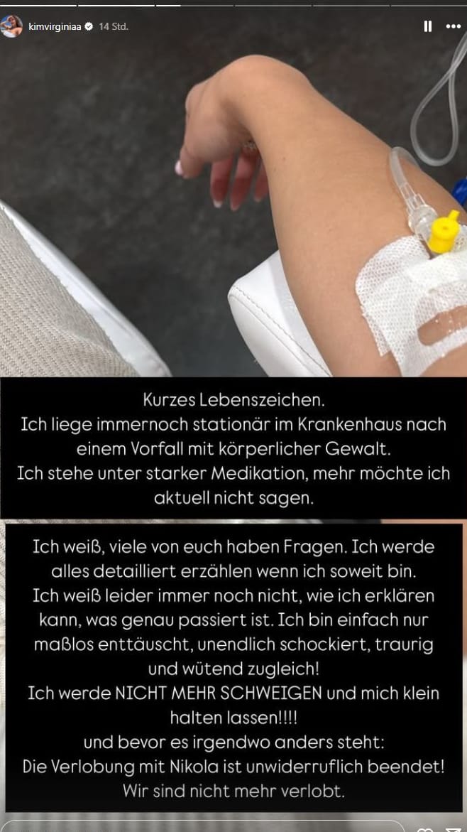 Der Post von Kim Virginia Hartung.