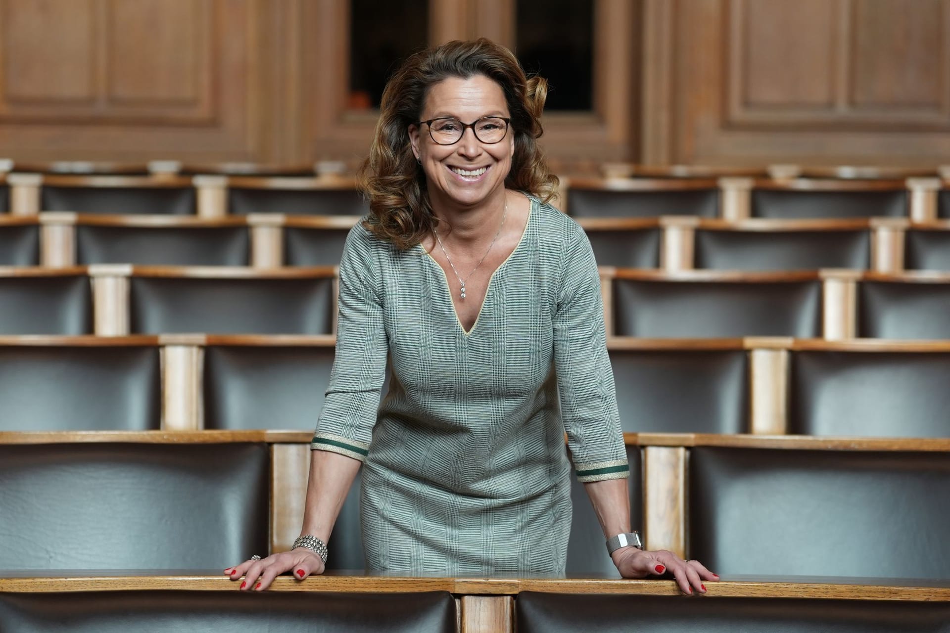 Carola Veit, Präsidentin der Hamburgischen Bürgerschaft: Sie verließ Israel auf dem Landweg.