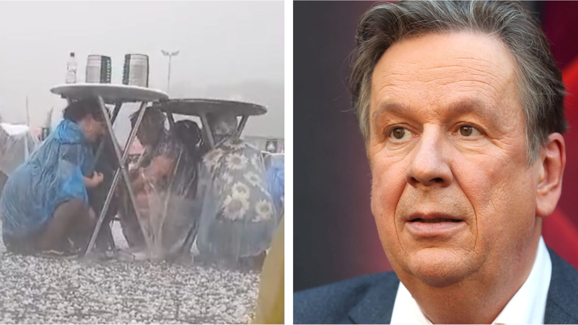 Unwetter in Hückelhoven am Wochenende und der bekannte Moderator Jörg Kachelmann (Montage): Offenbar sind jetzt Anwälte in den Streit um das Festival involviert. Unwetter in Hückelhoven am Wochenende und der bekannte Moderator Jörg Kachelmann (Montage): Offenbar sind jetzt Anwälte in den Streit um das Festival involviert.
