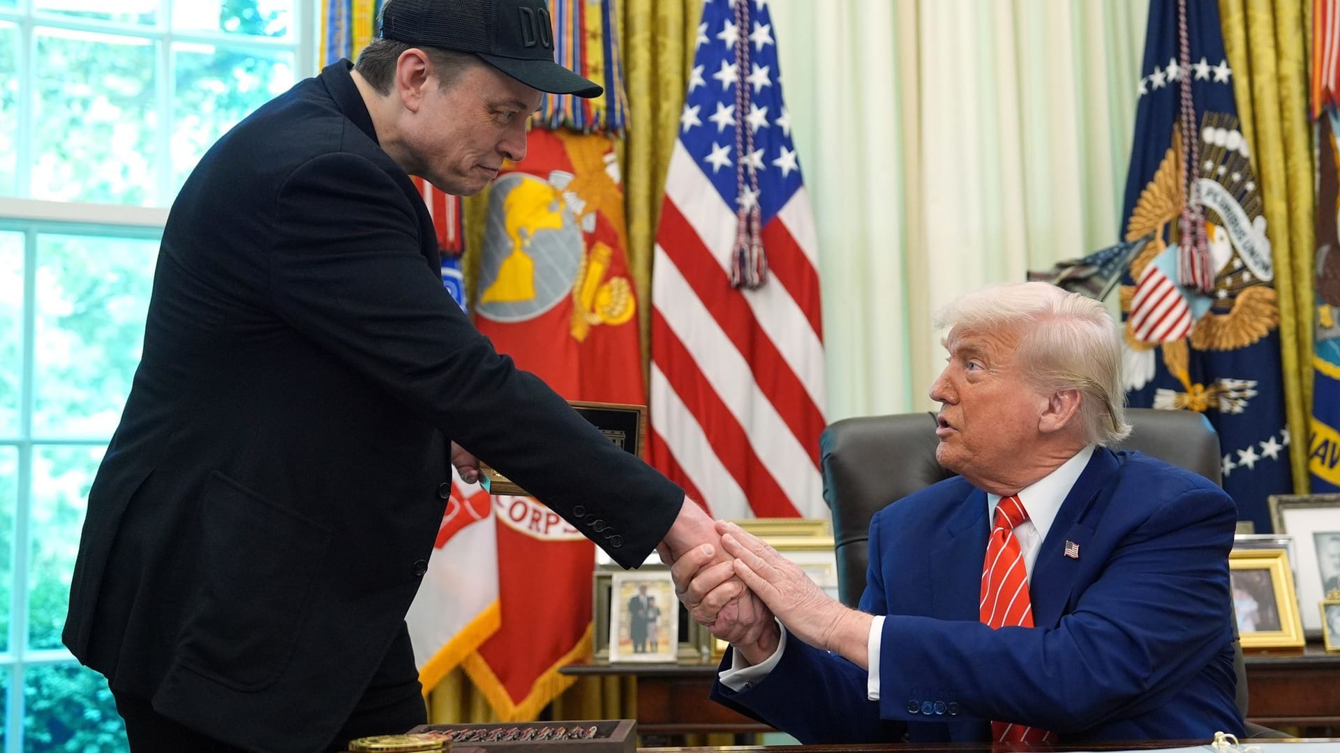 Trump verabschiedet Musk auf gemeinsamer Pressekonferenz