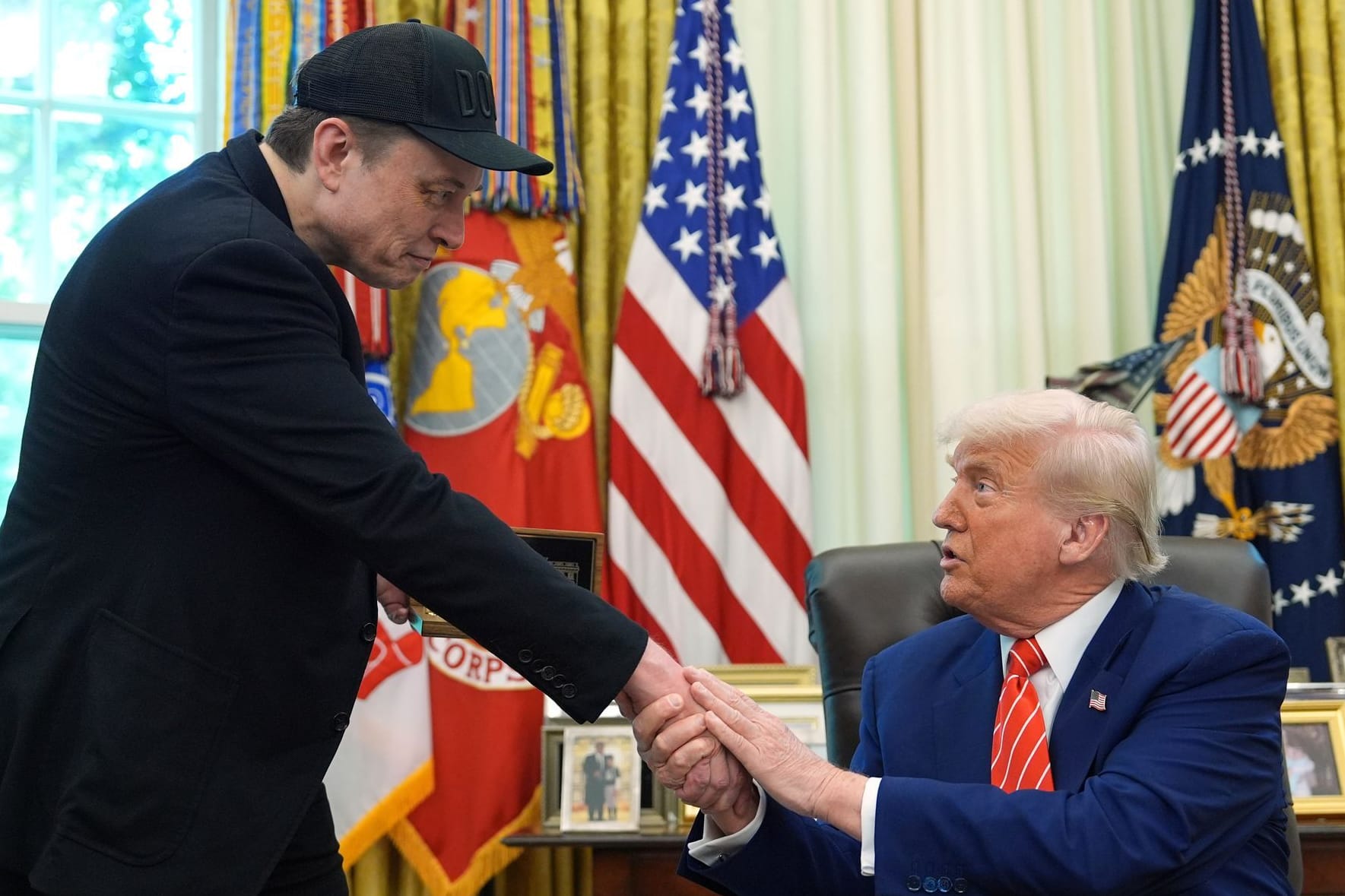 Trump verabschiedet Musk auf gemeinsamer Pressekonferenz