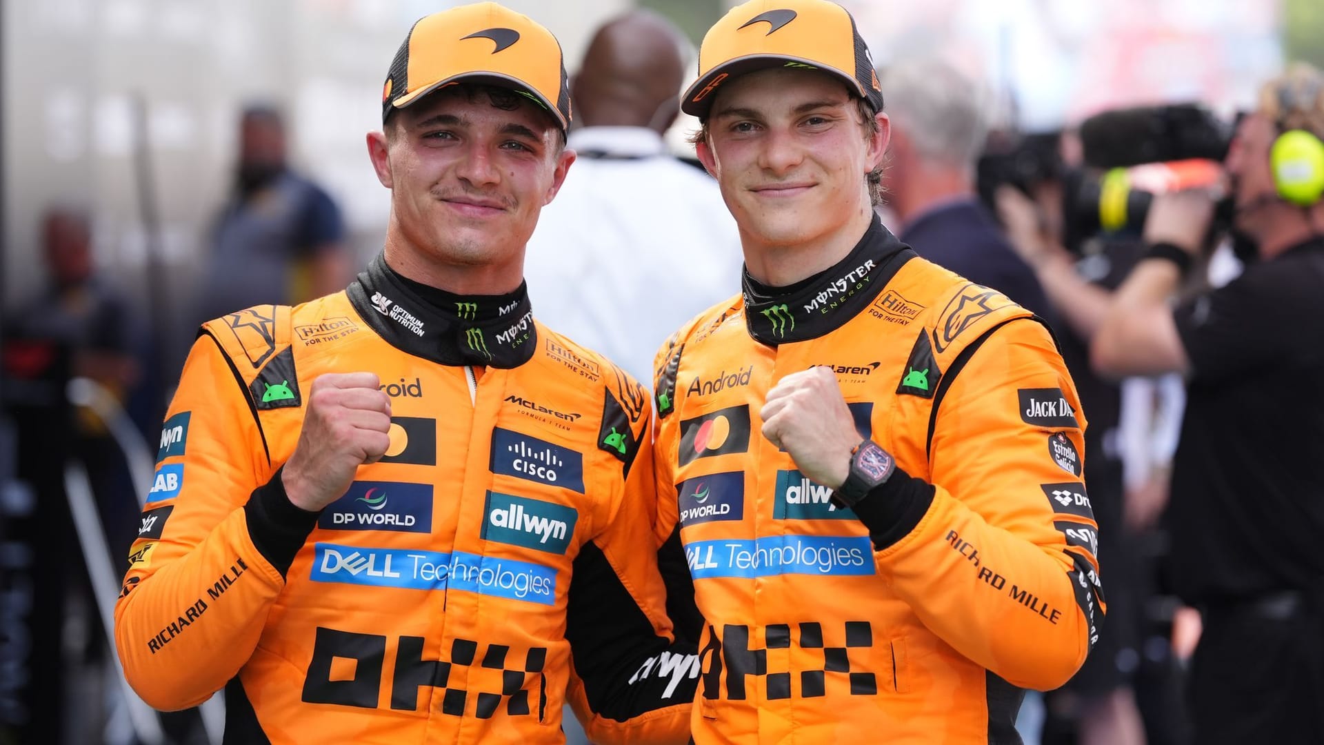 Lando Norris und Oscar Piastri