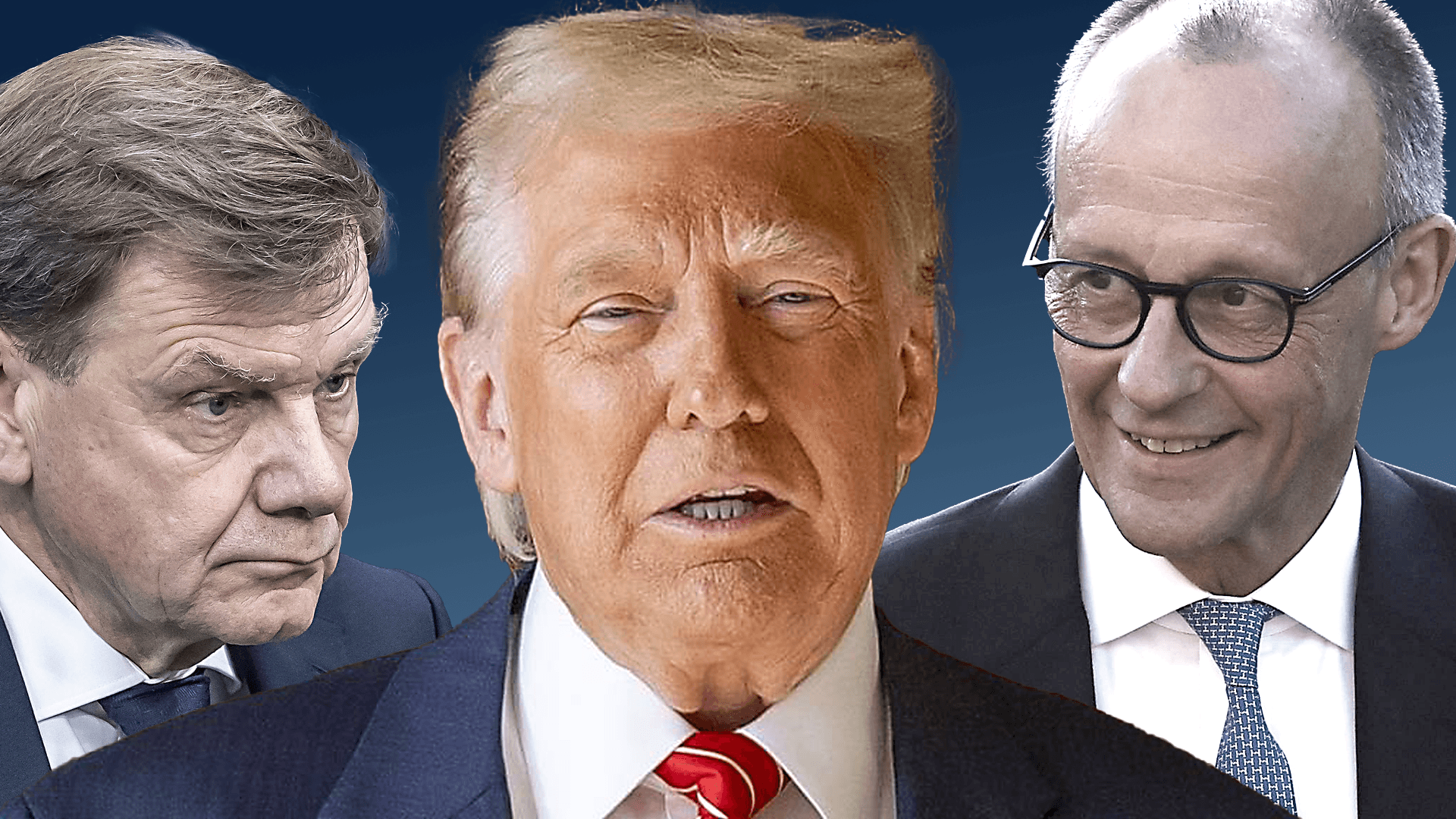 Vieles dreht sich um ihn: Auch Deutschland ringt um die politische Gunst von Donald Trump.