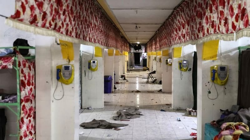 Das iranische Ewin-Gefängnis: Hier soll Israel bei einem Angriff viele Menschen getötet haben. Das iranische Ewin-Gefängnis: Hier soll Israel bei einem Angriff viele Menschen getötet haben.