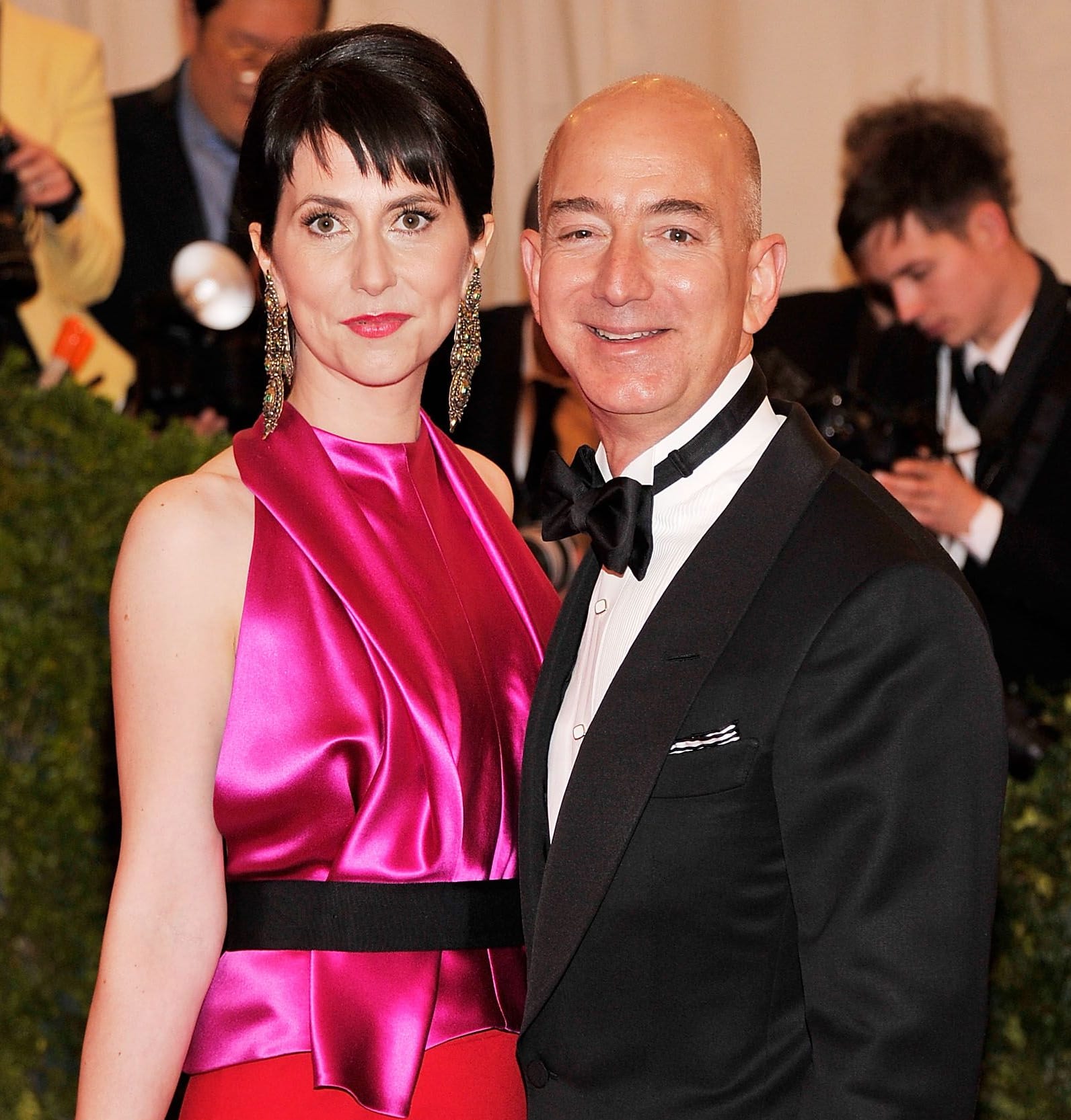 MacKenzie Scott und Jeff Bezos im Jahr 2012.