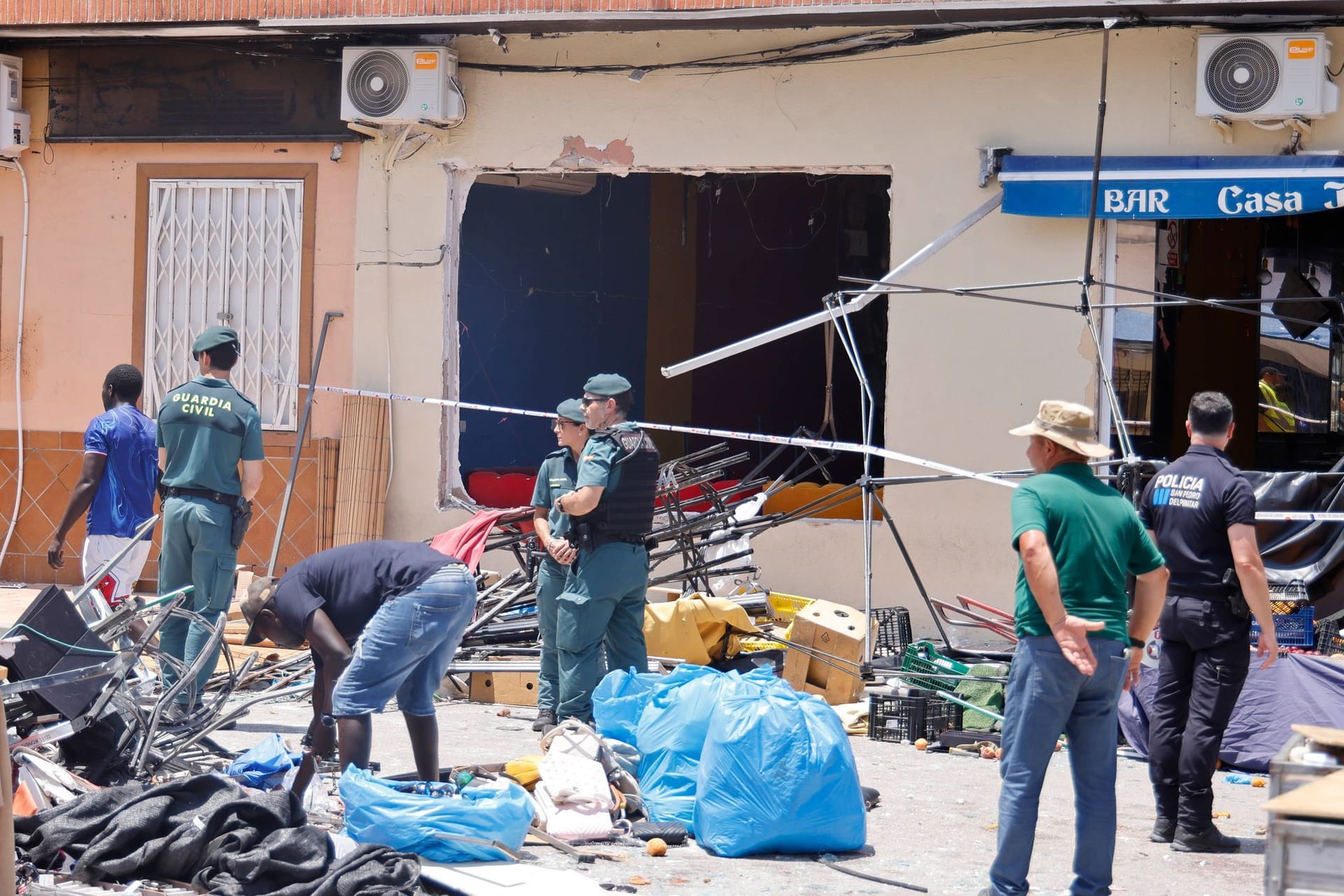 Explosion in einer Bar in San Pedro del Pinatar