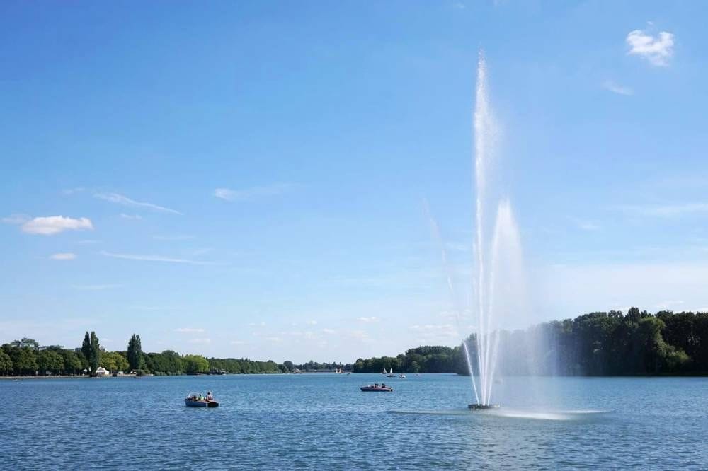 Wer einmal um den Maschsee laufen möchte, legt rund 6 Kilometer zurück.