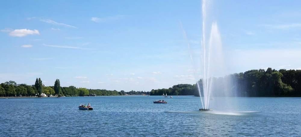 Wer einmal um den Maschsee laufen möchte, legt rund 6 Kilometer zurück.