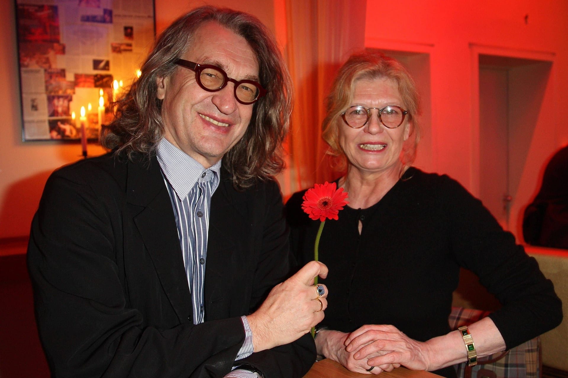 Einst ein Liebespaar: Wim Wenders und Lisa Kreuzer