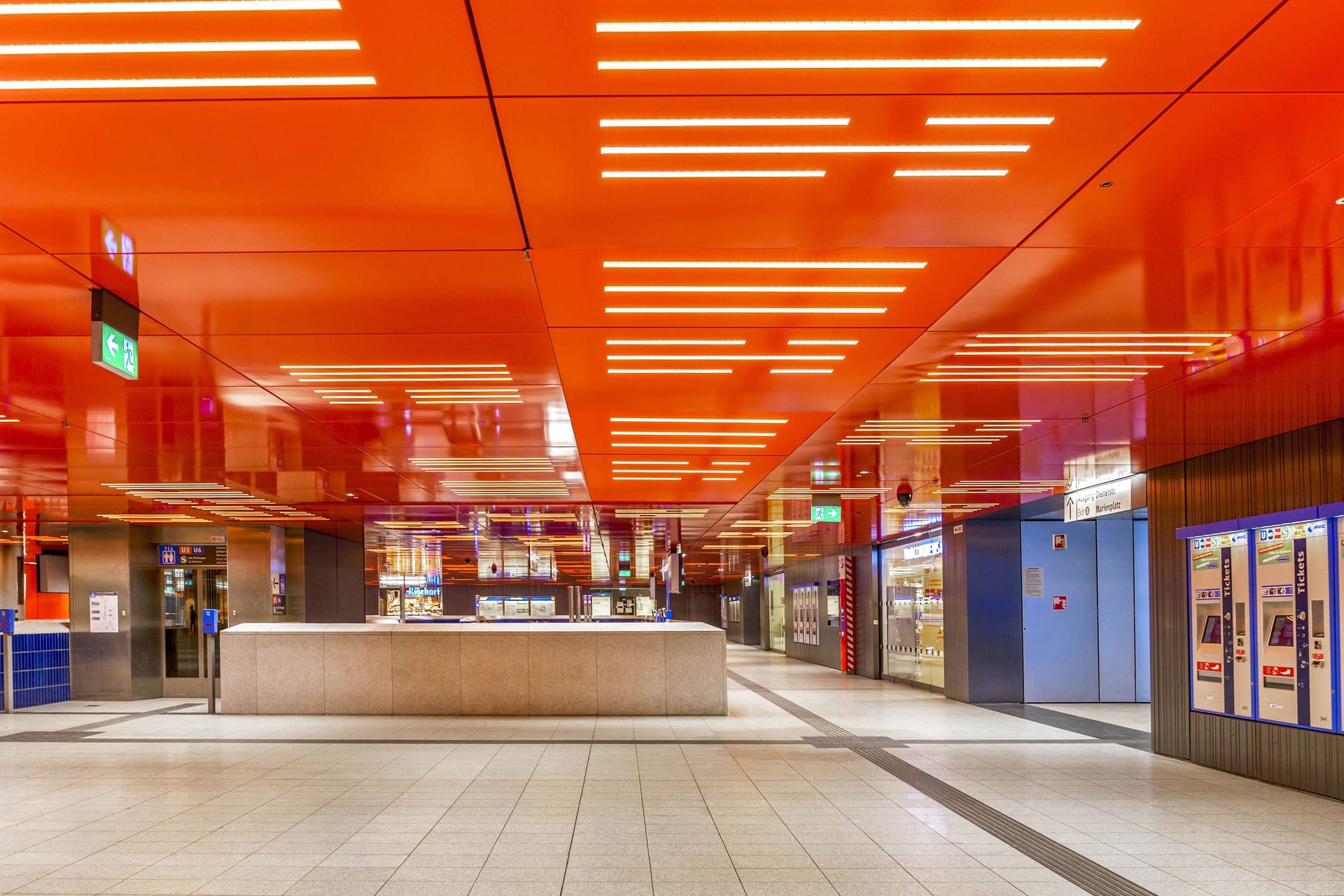 Menschenleere U-Bahnstation: Wann kehrt Ruhe ein?