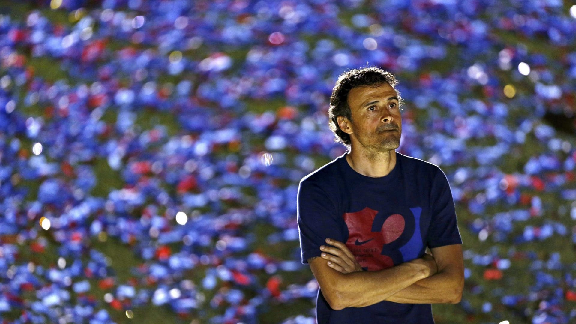 Luis Enrique als Trainer des FC Barcelona