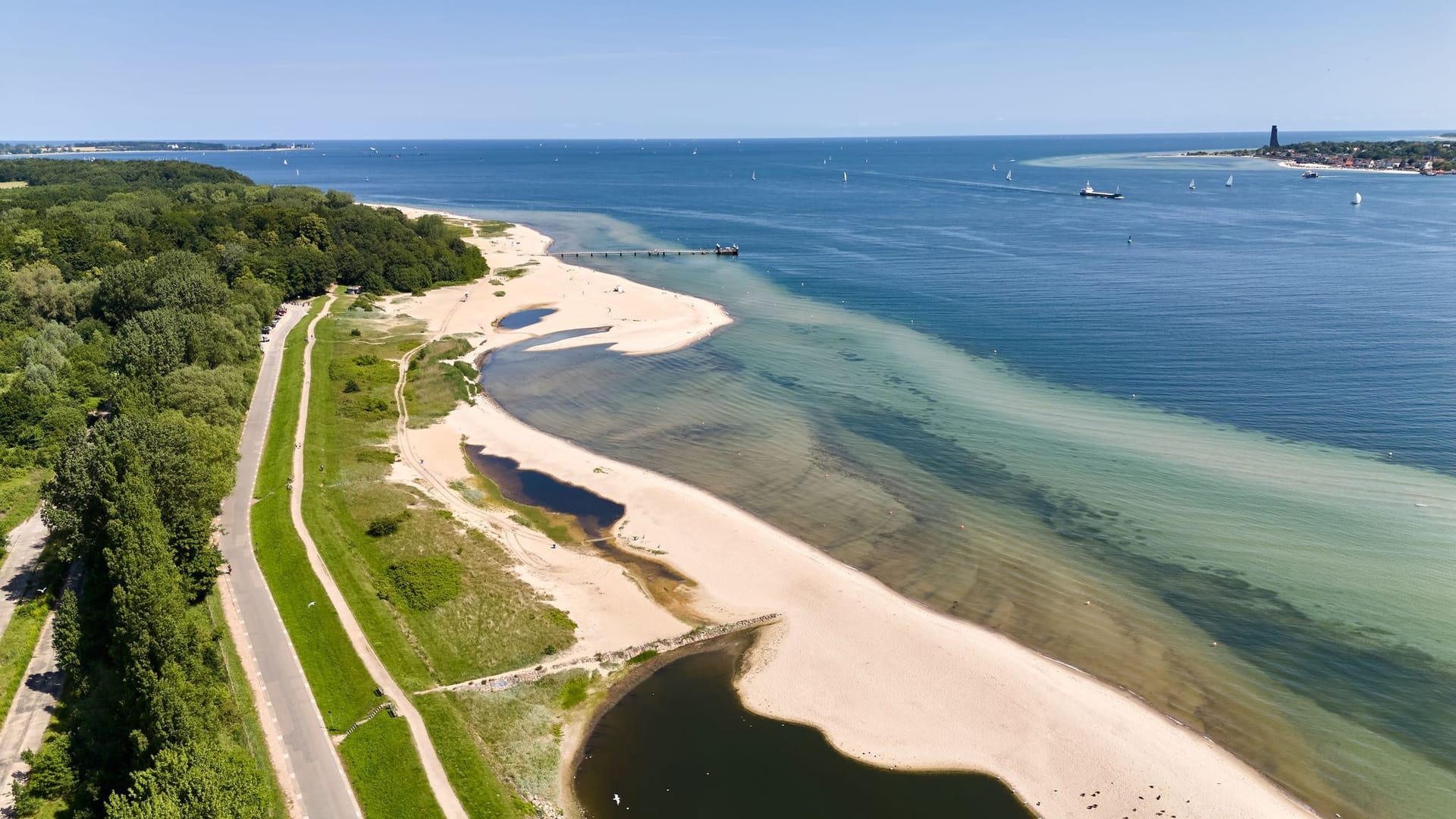 Badegewässer in Schleswig-Holstein - Falckensteiner Strand Badegewässer in Schleswig-Holstein - Falckensteiner Strand