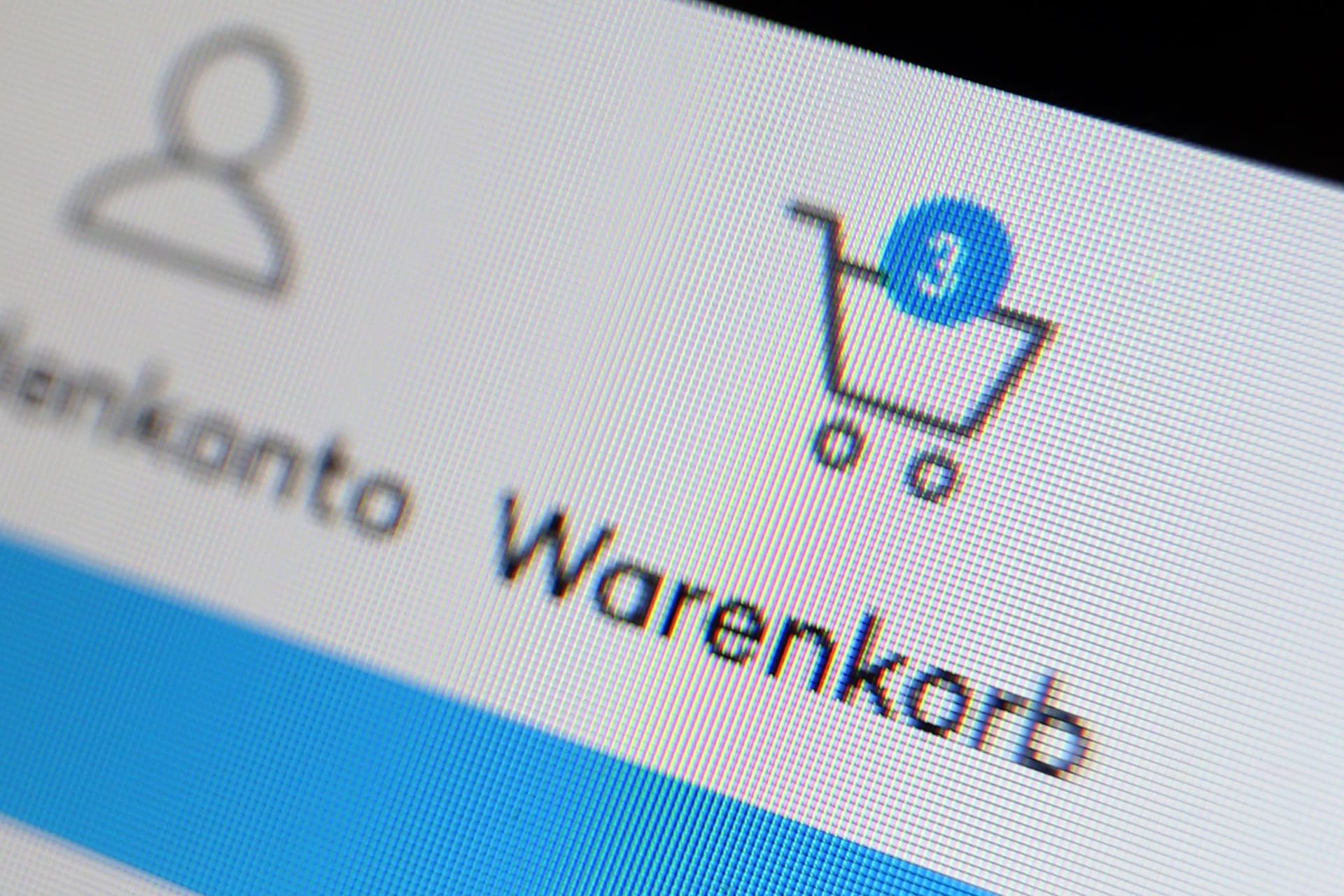 Warenkorb im Internet Warenkorb im Internet