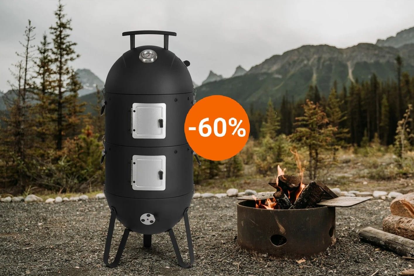 Lidls Sommer-Deals: Ergattern Sie einen 3-in-1-Smoker von Tepro zum Schnäppchpreis.