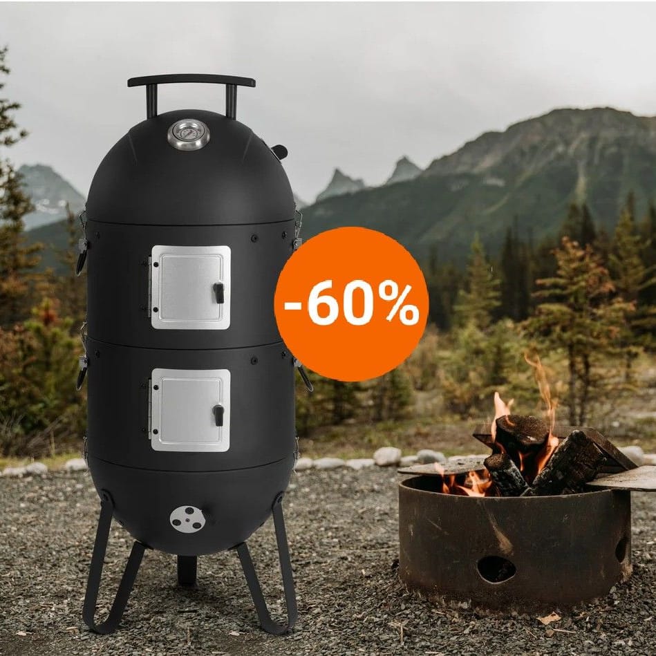 Lidls Sommer-Deals: Ergattern Sie einen 3-in-1-Smoker von Tepro zum Schnäppchpreis.