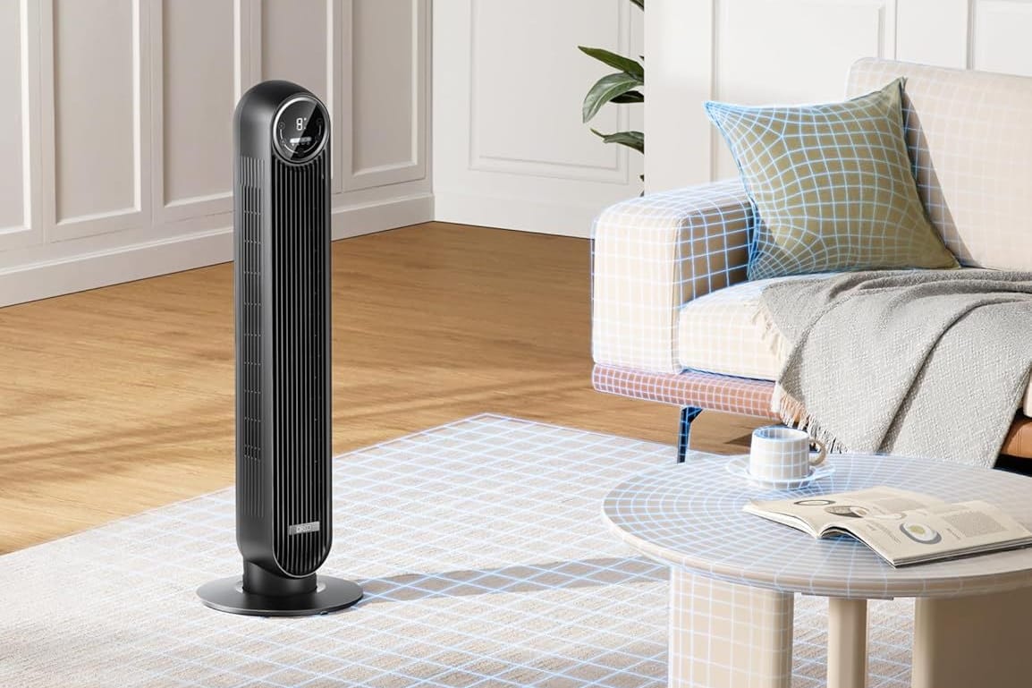 Ventilator im Angebot: Bei Amazon ergattern Sie einen leisen Turmventilator von Dreo im Angebot.