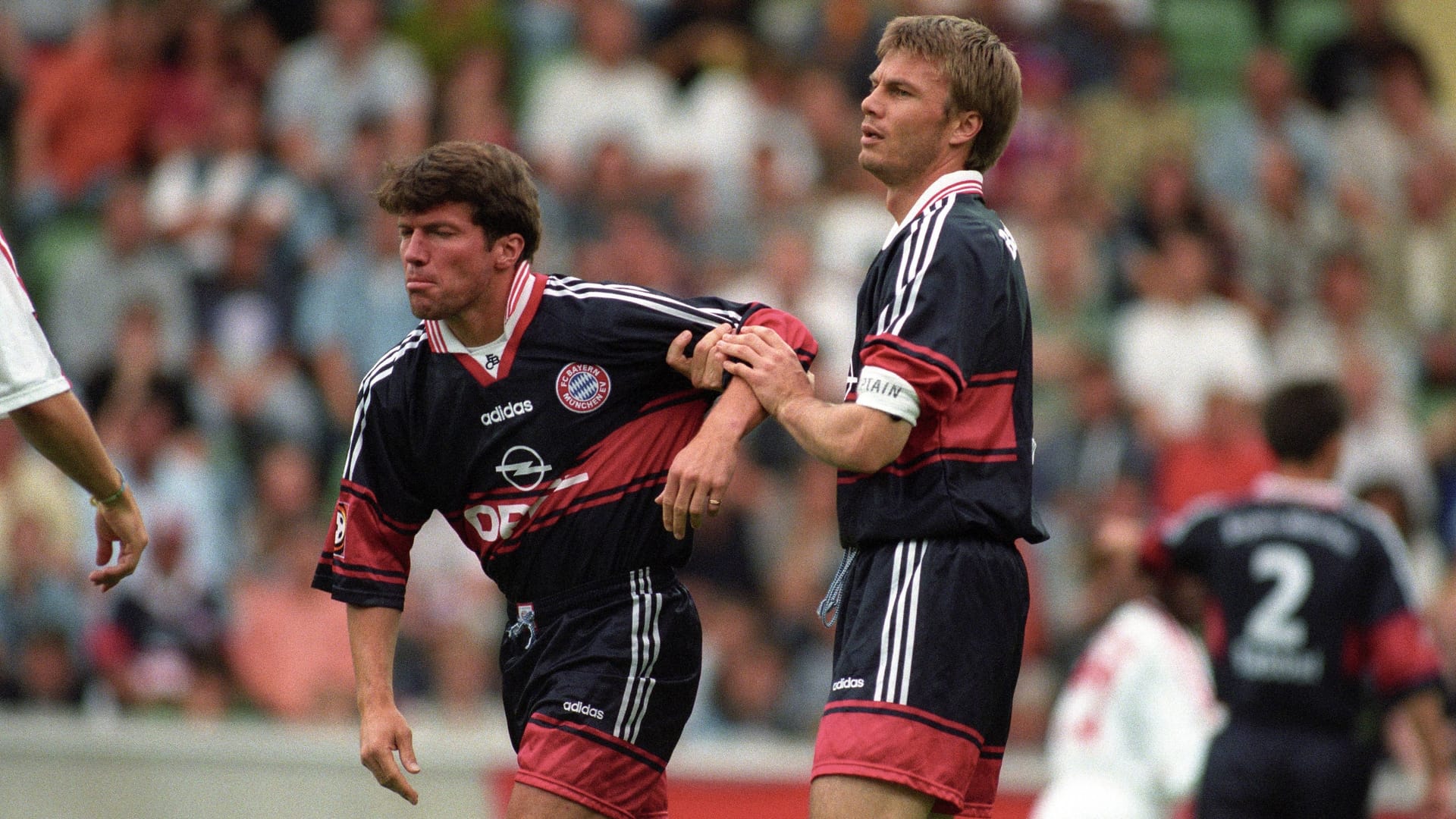 Lothar Matthäus (l.) und Thomas Helmer: Sie waren Teamkollegen beim FC Bayern.
