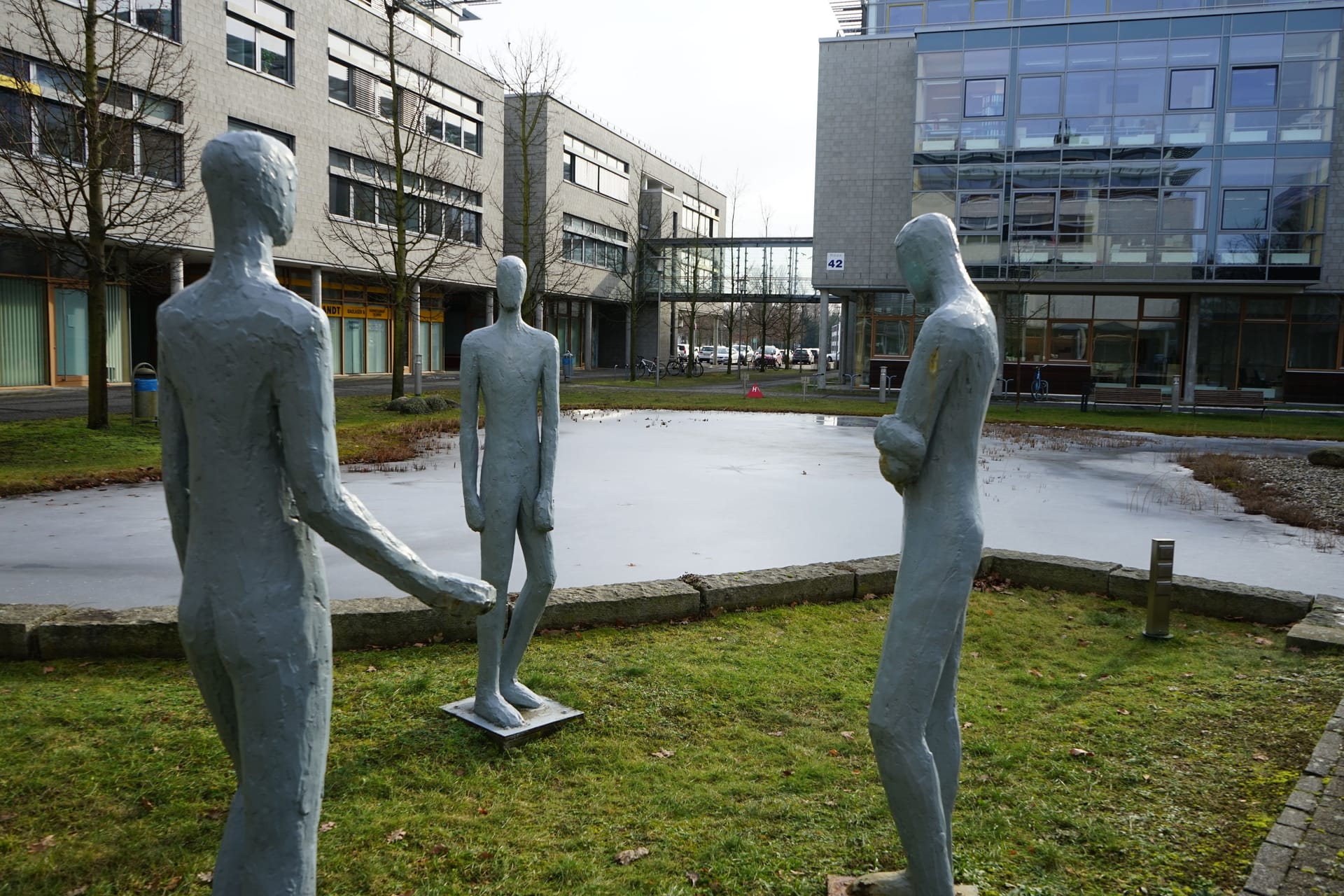 Der Innovationspark Wuhlheide (Archivbild): Hier hat es einen Brand gegeben.
