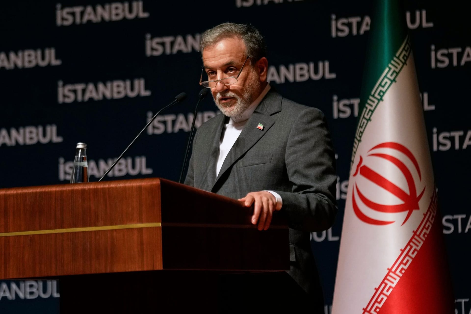 Nahostkonflikt - Irans Außenminister Araghtschi in Istanbul Nahostkonflikt - Irans Außenminister Araghtschi in Istanbul