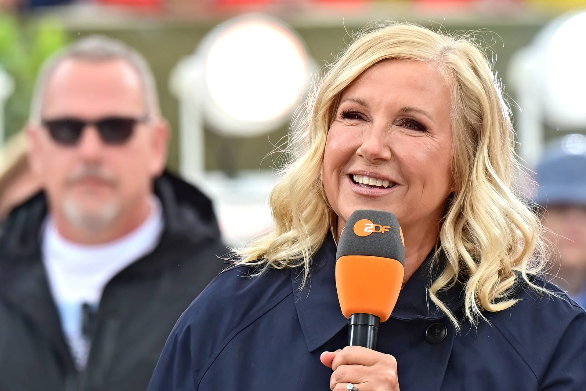 Andrea Kiewel: Sie musste die "ZDF-Fernsehgarten"-Moderation kurzzeitig abgeben.