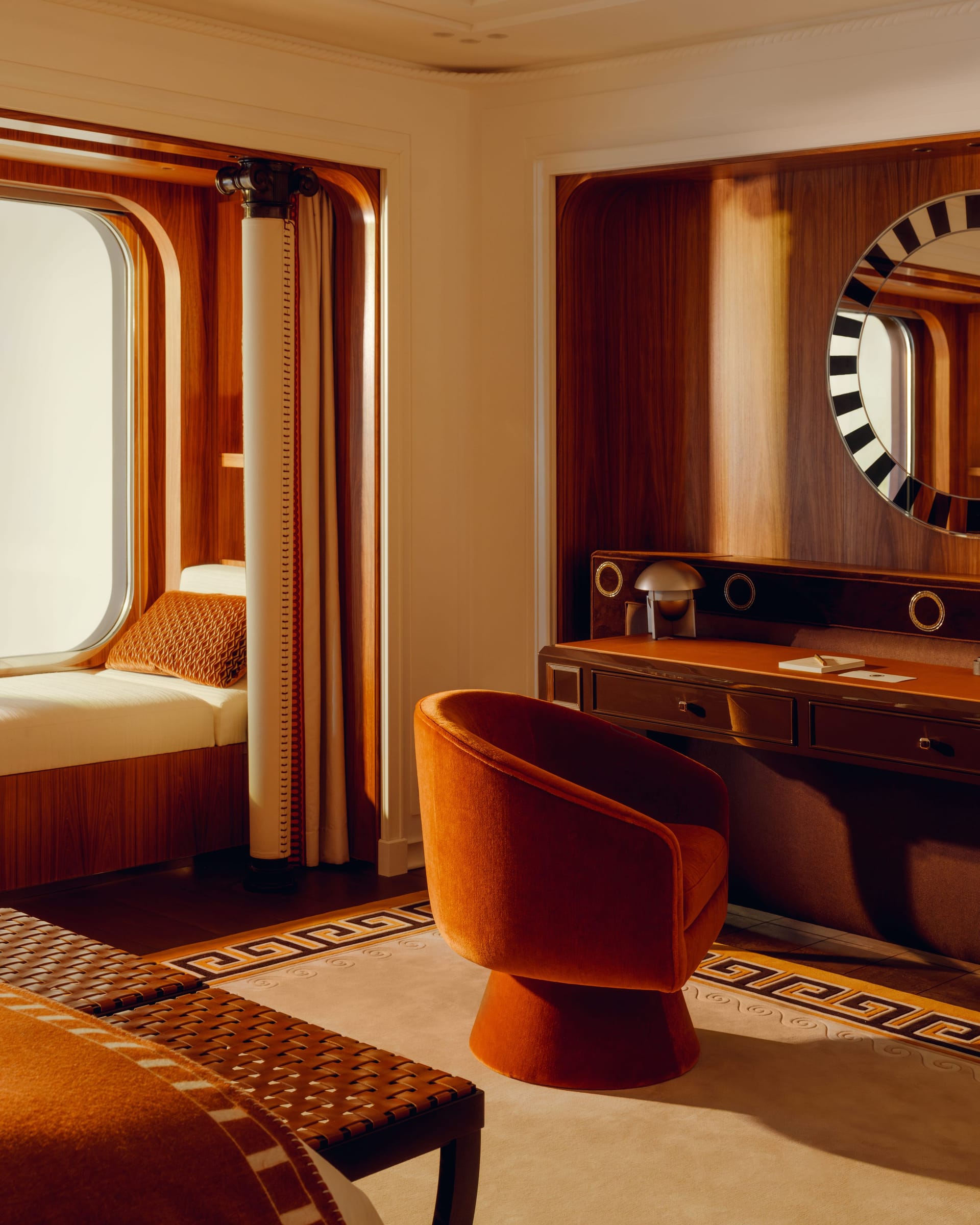 Eine Suite im "Orient-Express Corinthian".