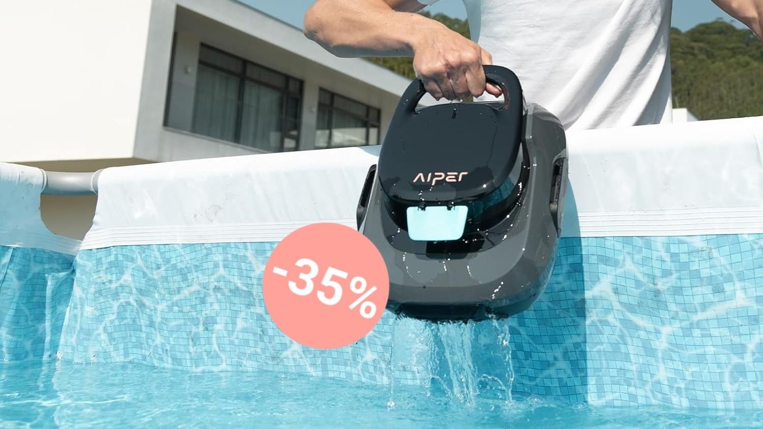 Poolroboter im Angebot: Amazon reduziert den Scuba SE von Aiper auf Tiefstpreis.