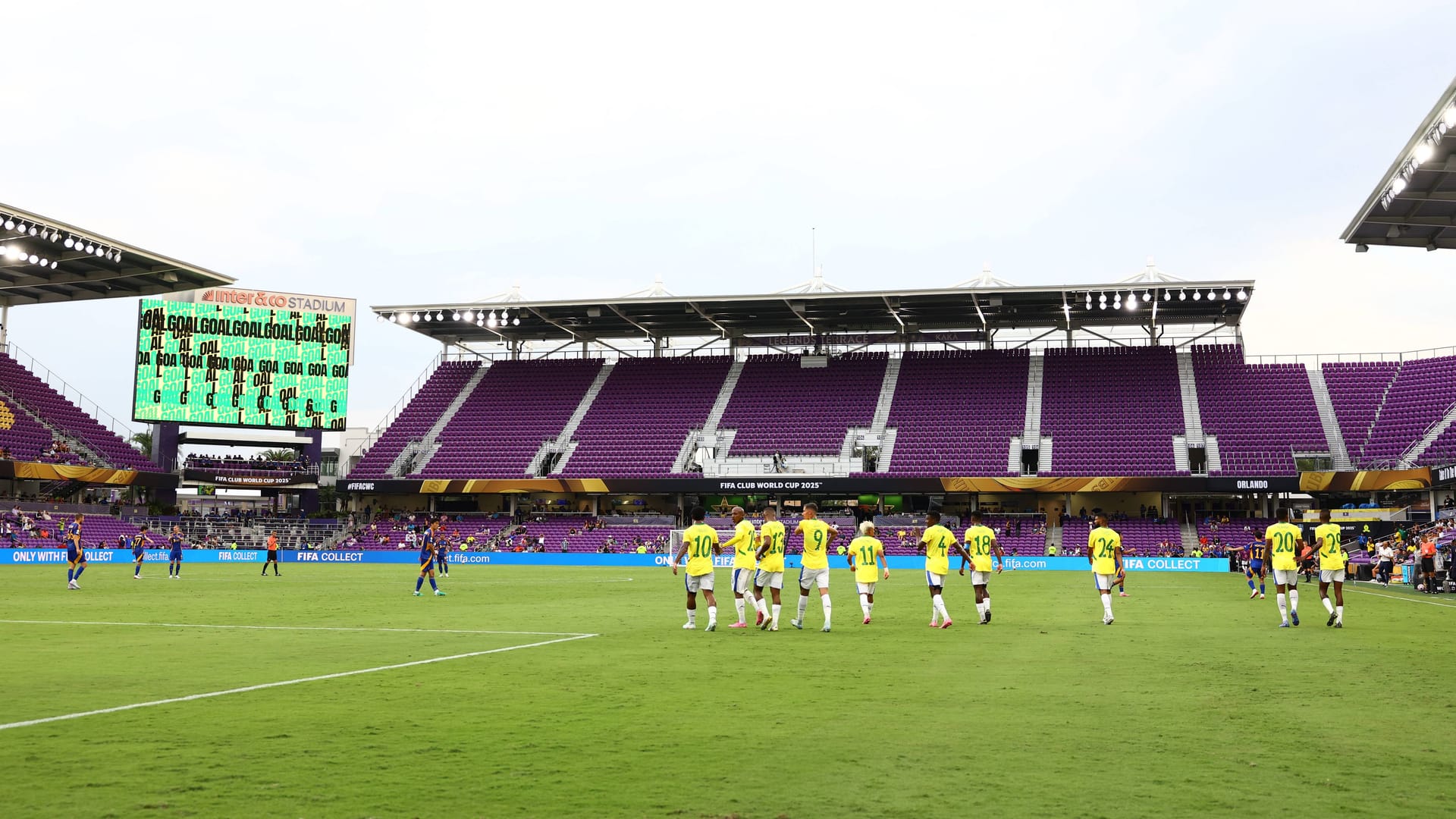 Das Inter&Co Stadium in Orlando (Florida) beim Spiel zwischen Mamelodi und Ulsan: Die Zuschauerzahl war überraschend niedrig.