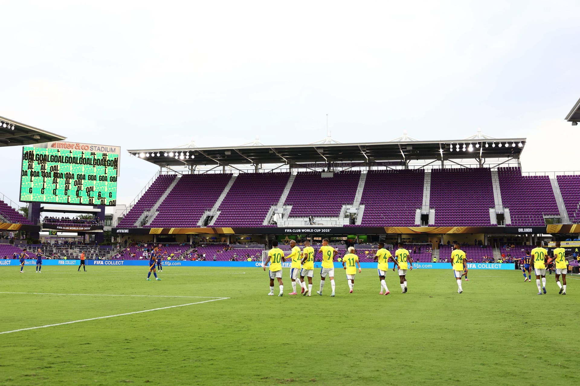 Das Inter&Co Stadium in Orlando (Florida) beim Spiel zwischen Mamelodi und Ulsan: Die Zuschauerzahl war überraschend niedrig.