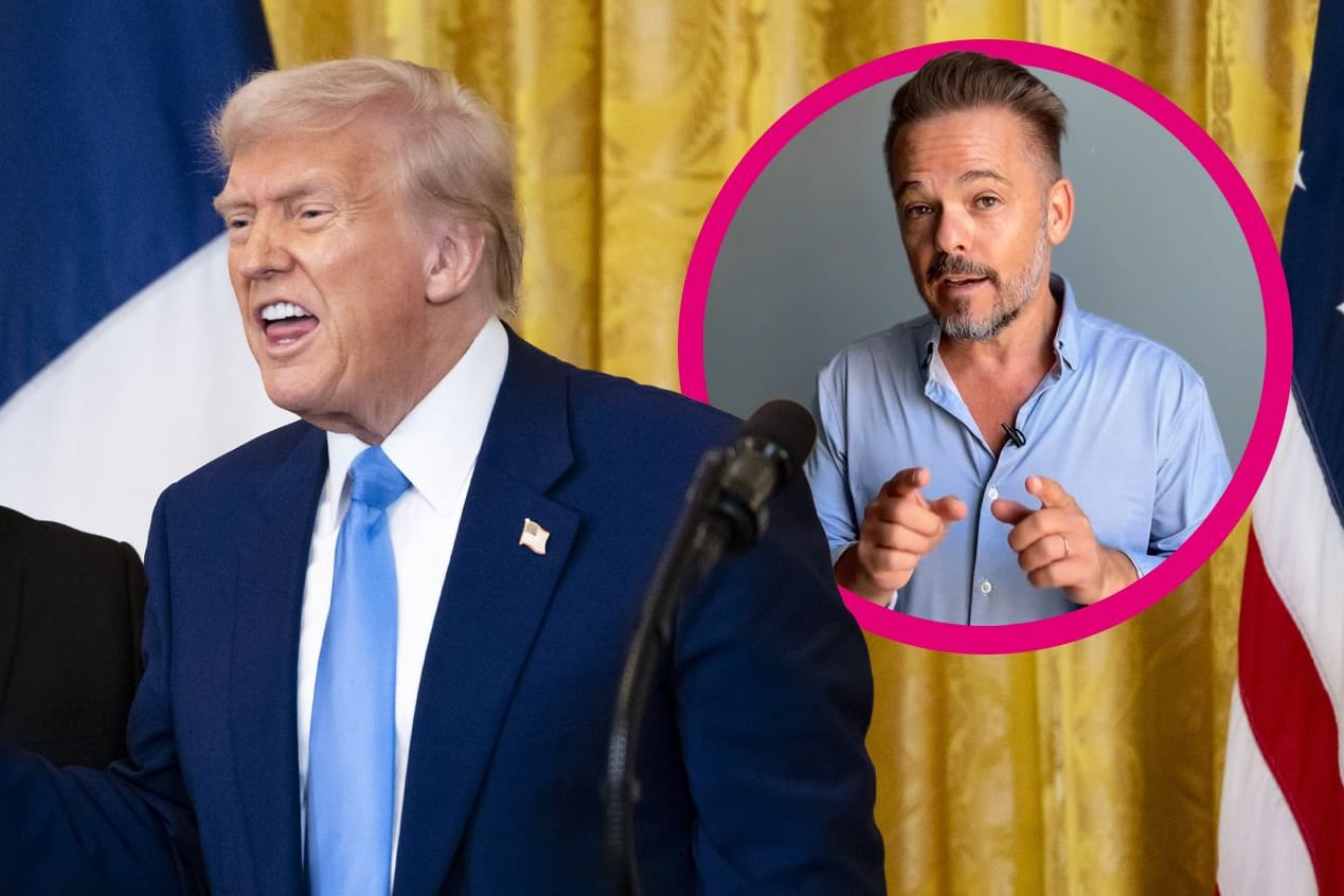 Körpersprache-Experte Stefan Verra analysiert, ob es sich bei Trumps Handschlägen um bewusste Gesten handelt. Körpersprache-Experte Stefan Verra analysiert, ob es sich bei Trumps Handschlägen um bewusste Gesten handelt.