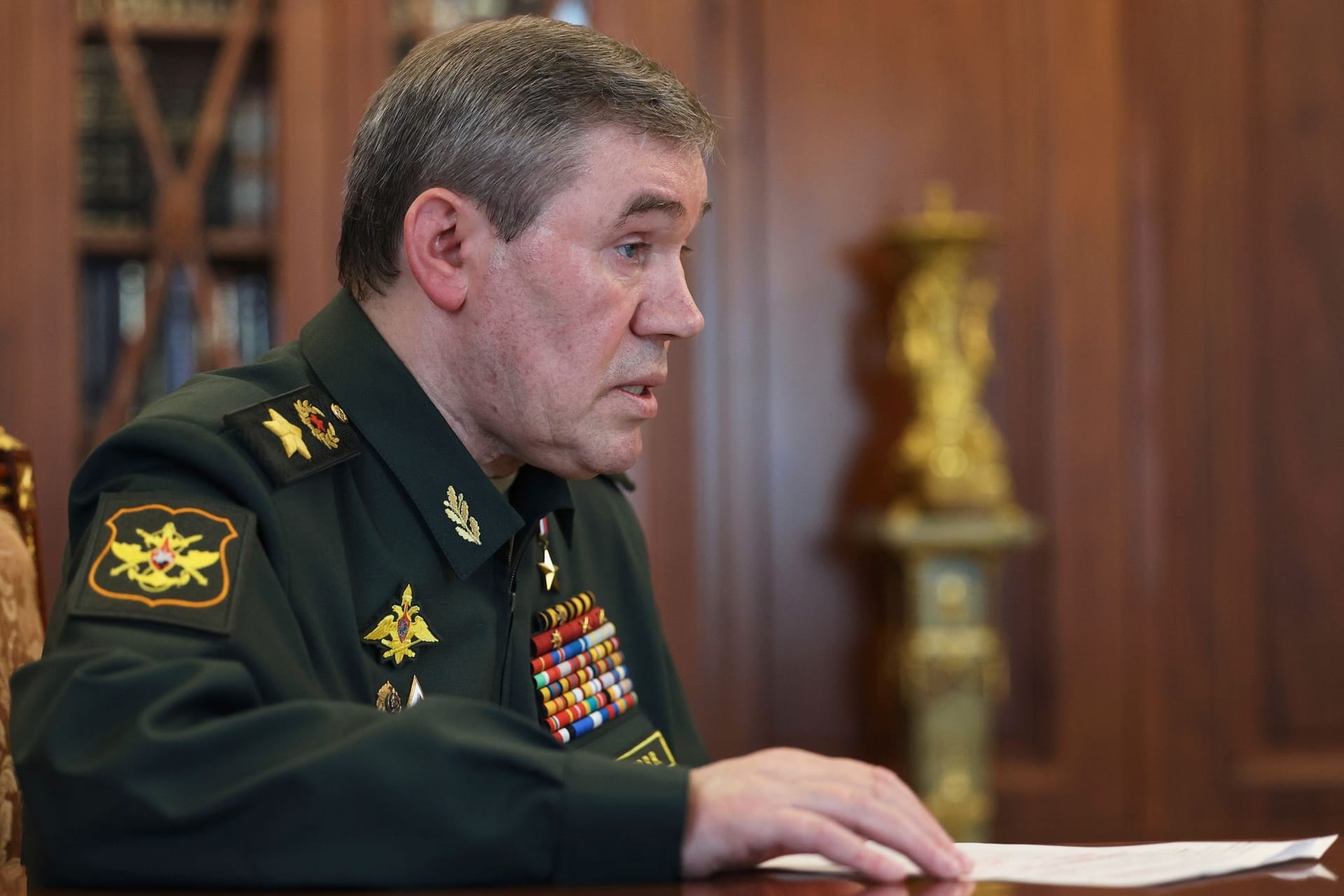 Russischer Generalstabschef General Valeri Gerassimow