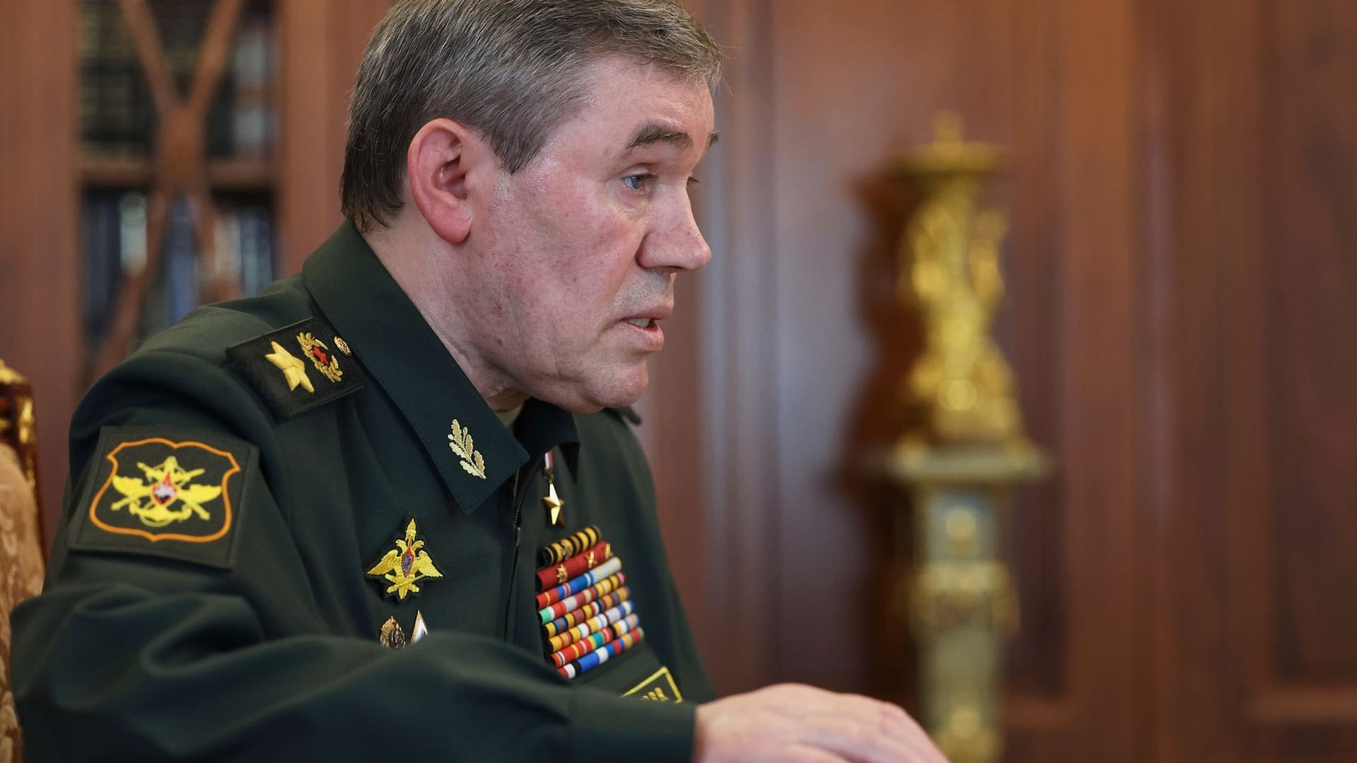 Russischer Generalstabschef General Valeri Gerassimow Russischer Generalstabschef General Valeri Gerassimow