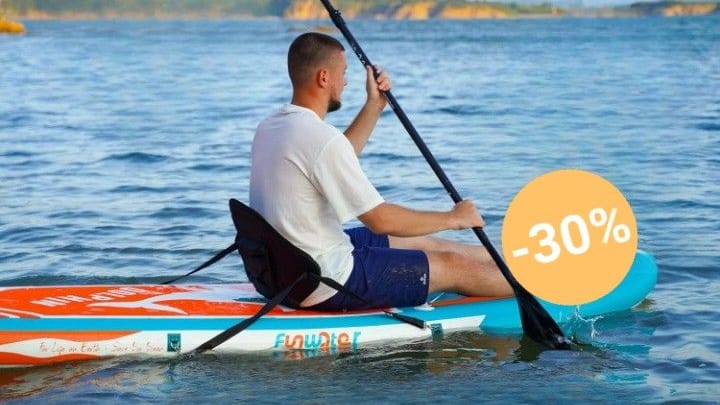 SUP im Blitzangebot: Ergattern Sie heute ein besonders günstiges SUP-Board zum Top-Preis bei Amazon.