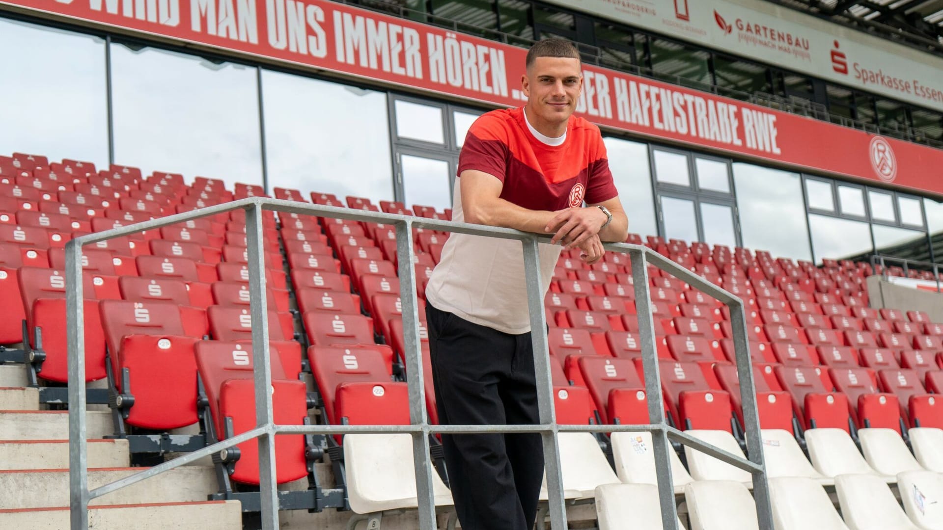 Neuzugang für Rot-Weiss Essen: Luca Bazzoli.