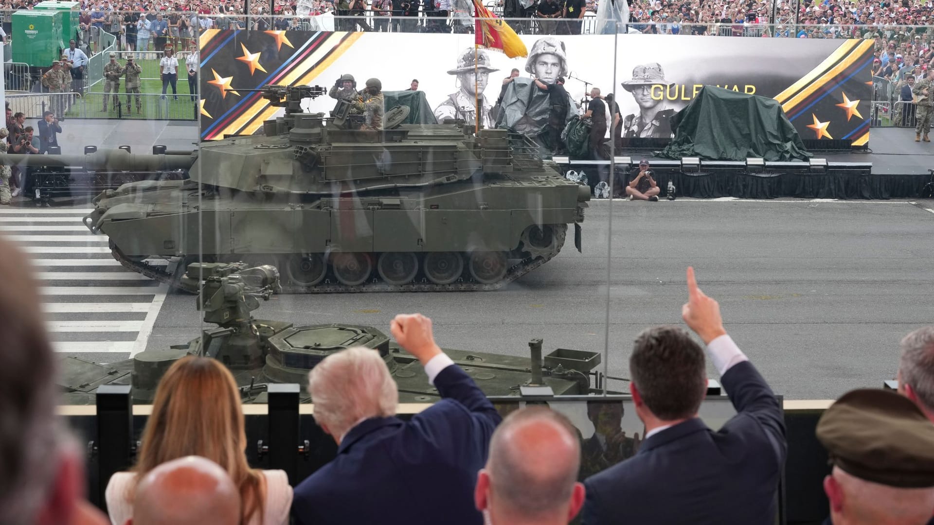 Militärparade in Washington