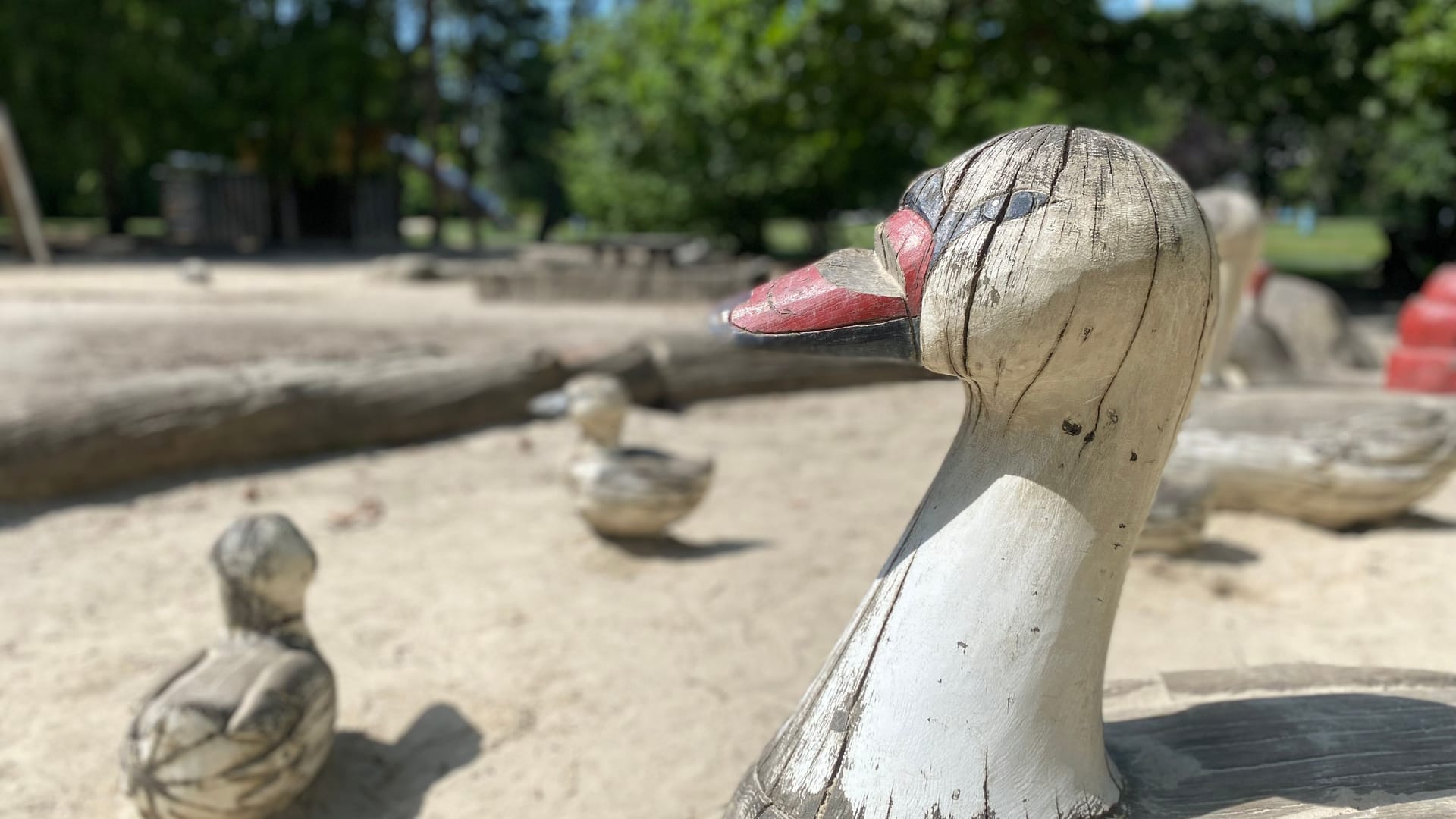 Bald gesperrt: Dieser Braunschweiger Spielplatz wird erneuert.