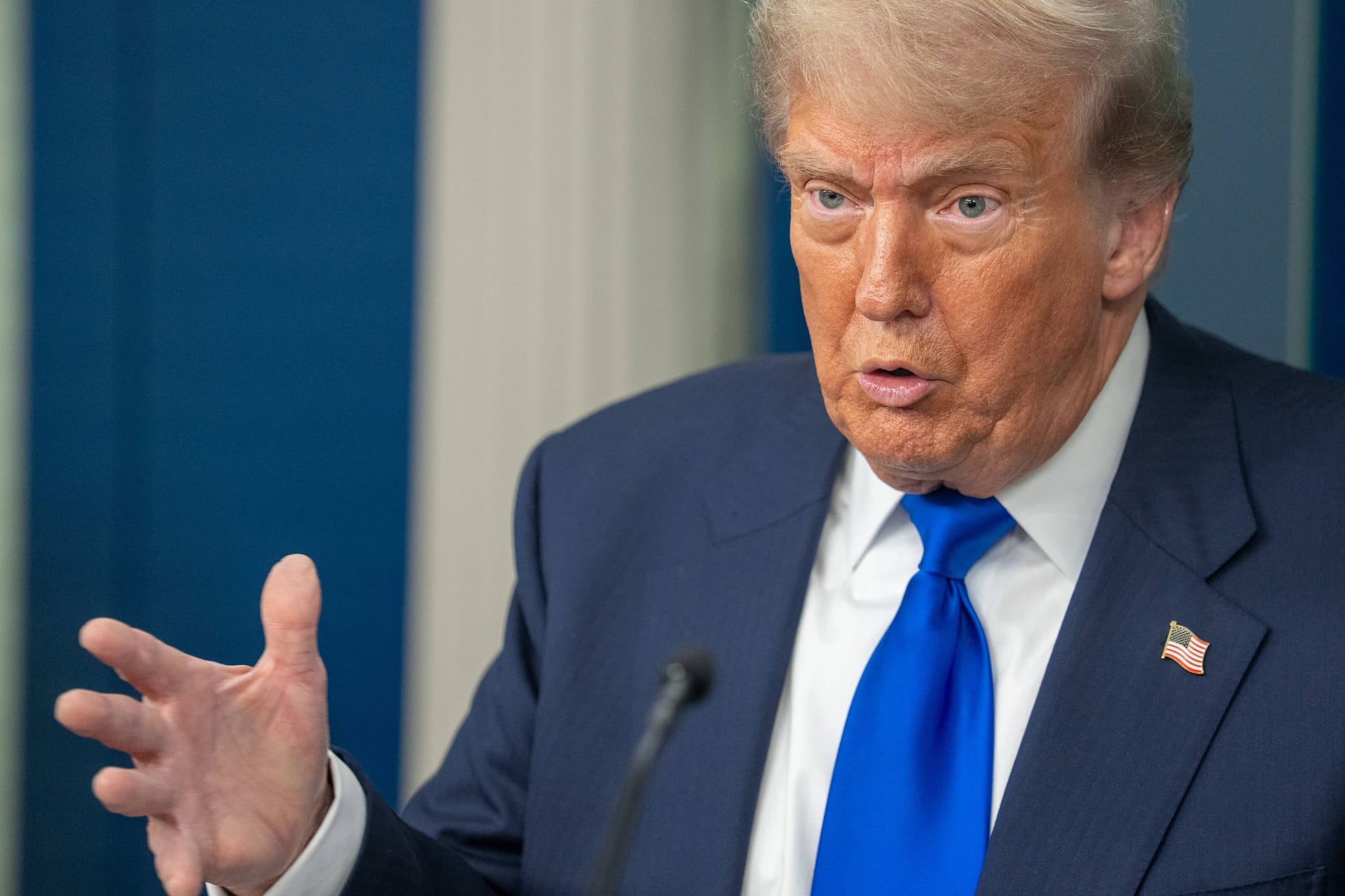 Donald Trump: Der US-Präsident hat das Vertrauen in die amerikanische Wirtschaft erschüttert. (Archivbild)