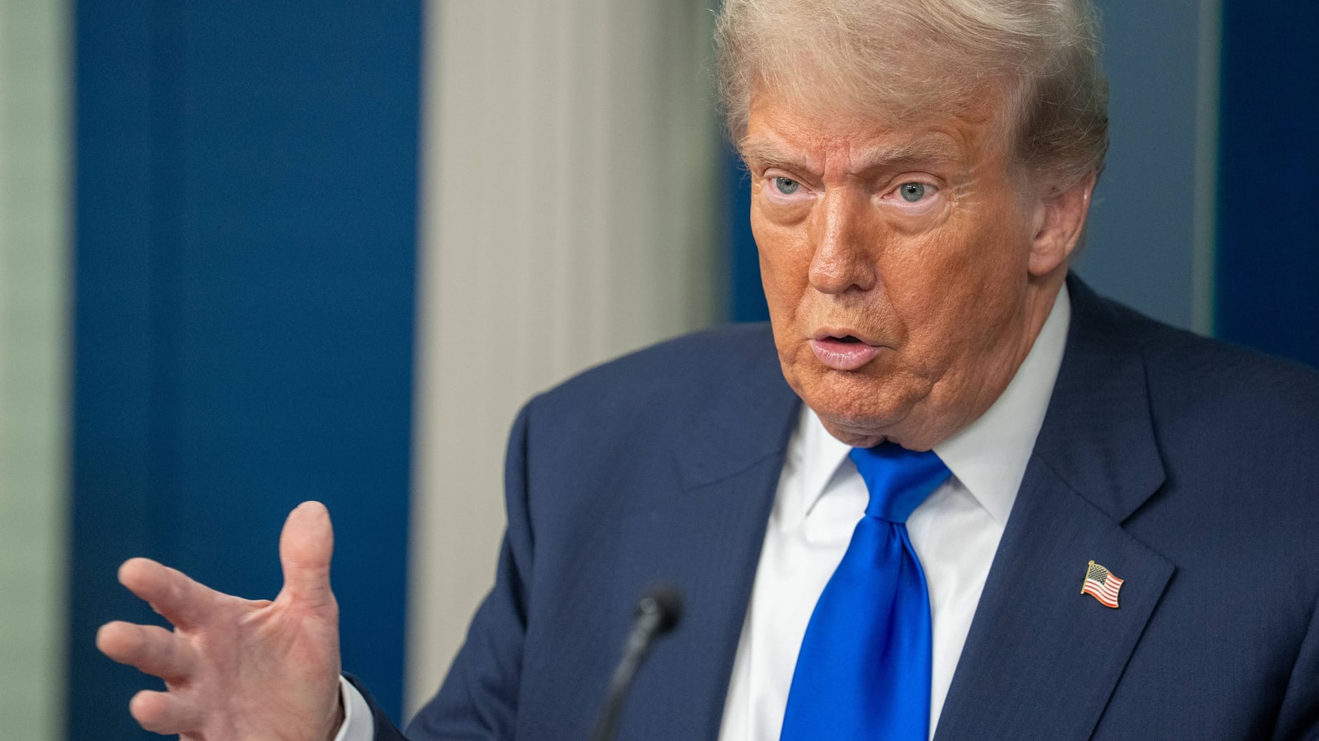 Donald Trump: Der US-Präsident hat das Vertrauen in die amerikanische Wirtschaft erschüttert. (Archivbild)