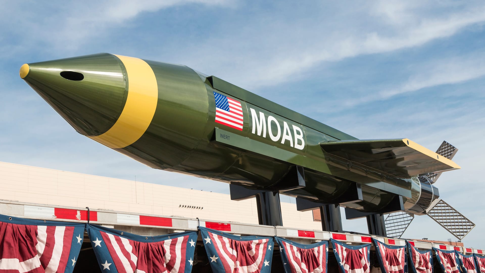 Fliegerbombe GBU-43/B: Die "Mutter aller Bomben" ist die stärkste konventionelle Bombe der USA.