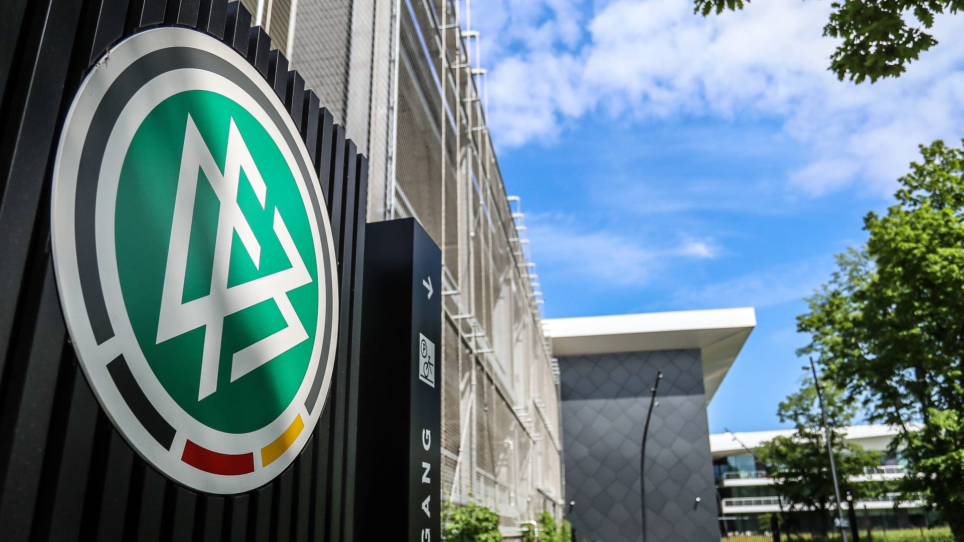 Der DFB-Campus in Frankfurt: Hier ist die Heimat des Verbands. Der DFB-Campus in Frankfurt: Hier ist die Heimat des Verbands.
