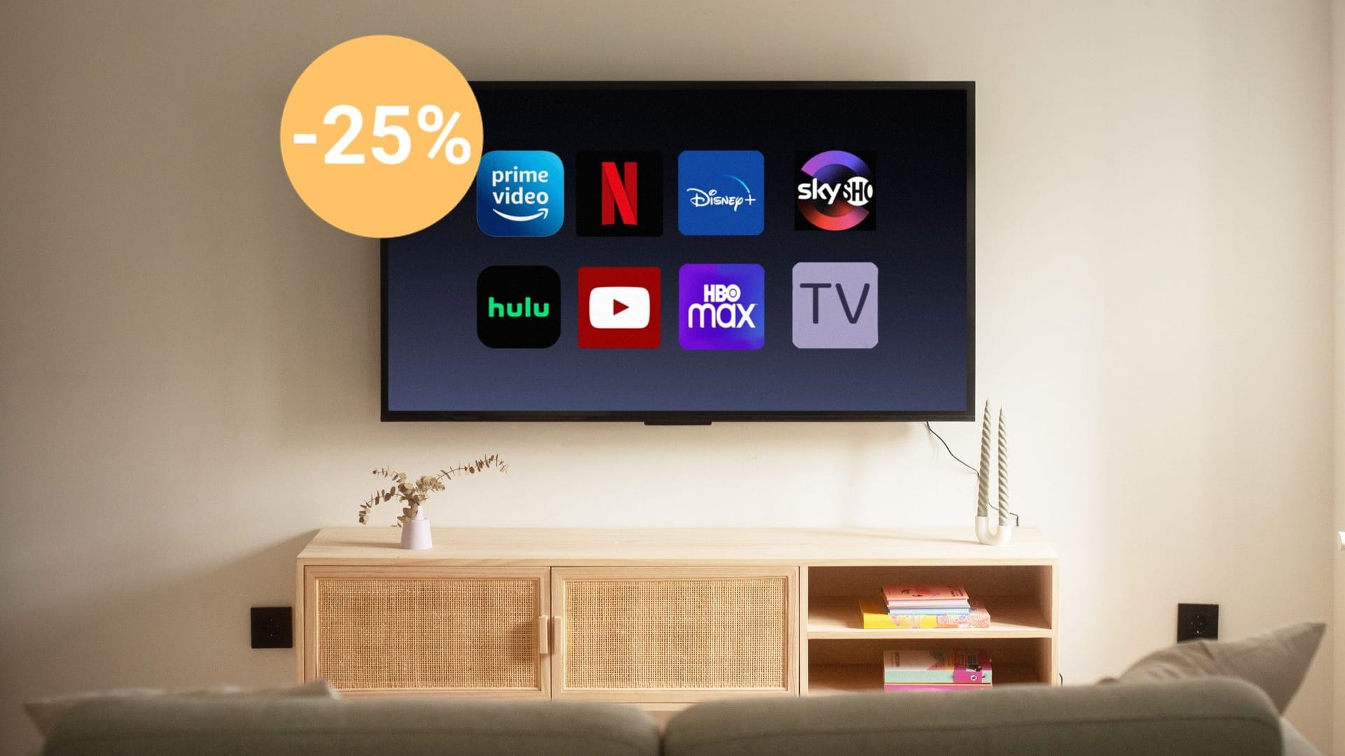 Fernseher im Angebot: Bei Aldi ergattern Sie einen 55-Zoll-TV für weniger als 360 Euro. (Symbolbild)