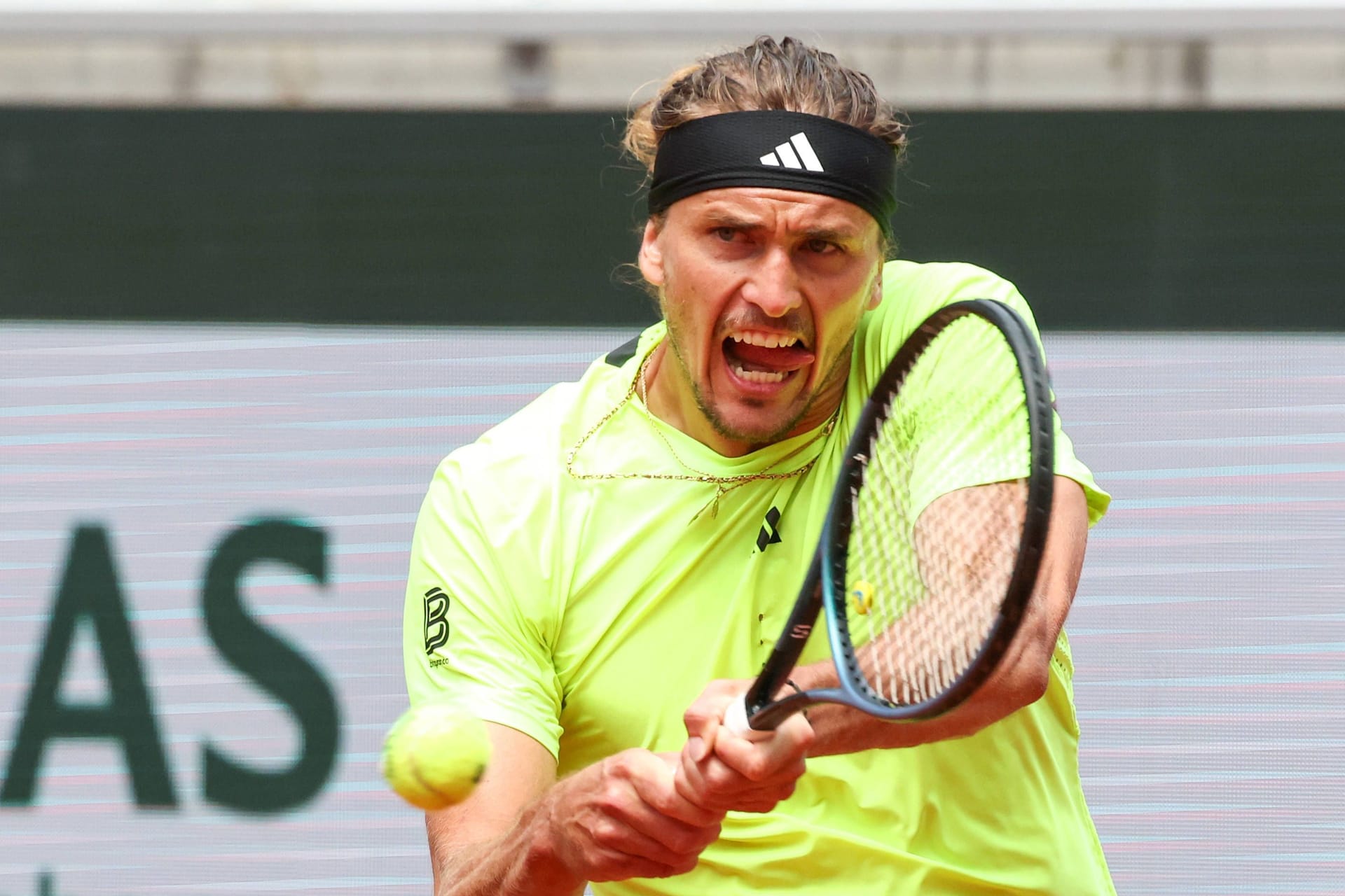 Alexander Zverev bei den diesjährigen French Open: Der 28-Jährige steht unter den letzten Acht.