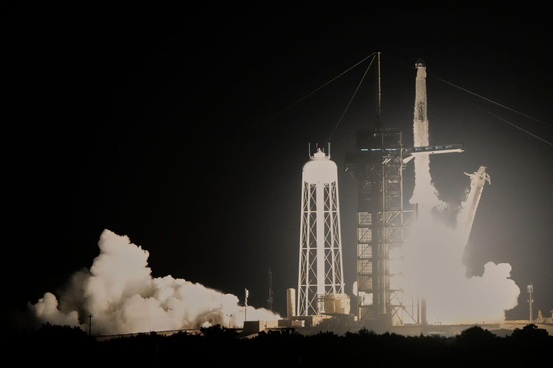 Start einer «Falcon 9»-Rakete von SpaceX