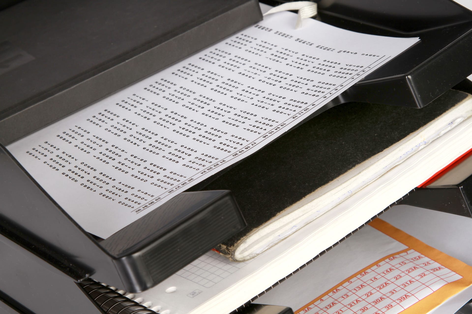 Closeup shot of a printer on the table