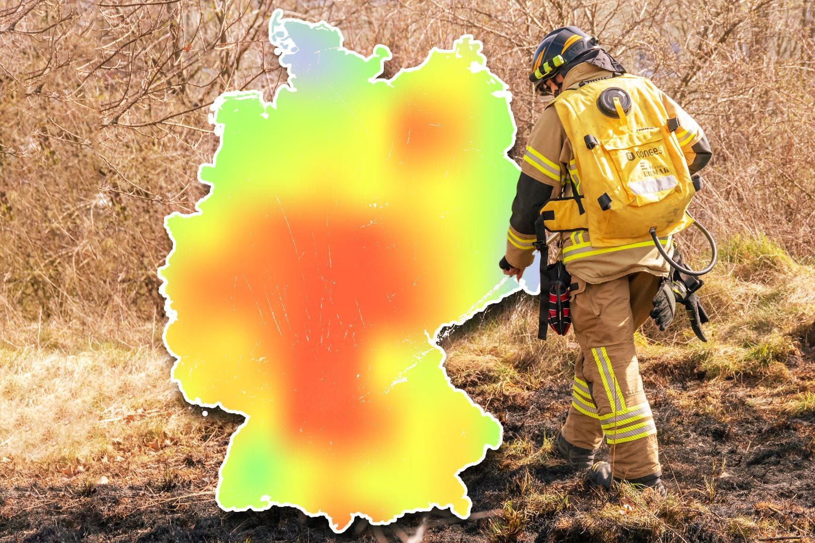 Im Video: Hier besteht Waldbrandgefahr auf höchster Stufe.