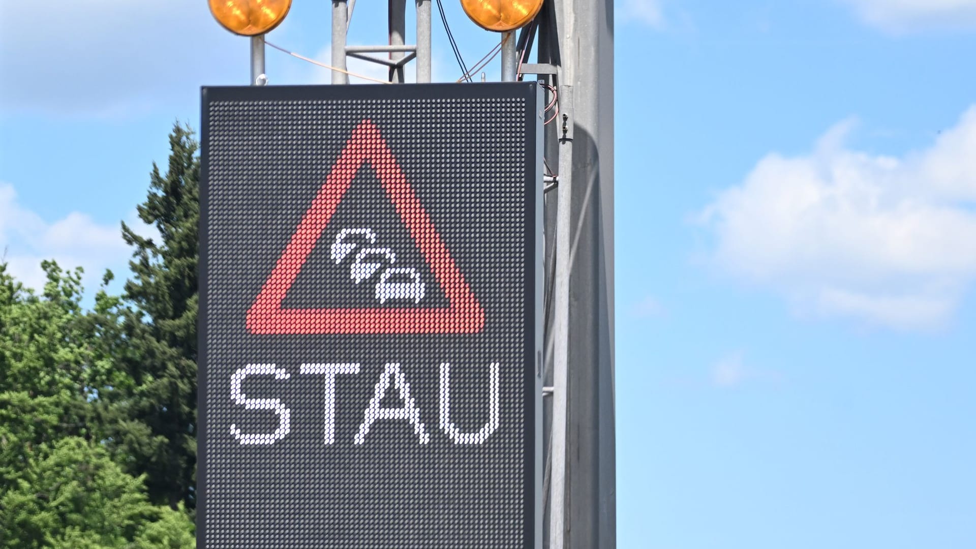 Autobahn 8 Baustelle bei Pforzheim Autobahn 8 Baustelle bei Pforzheim