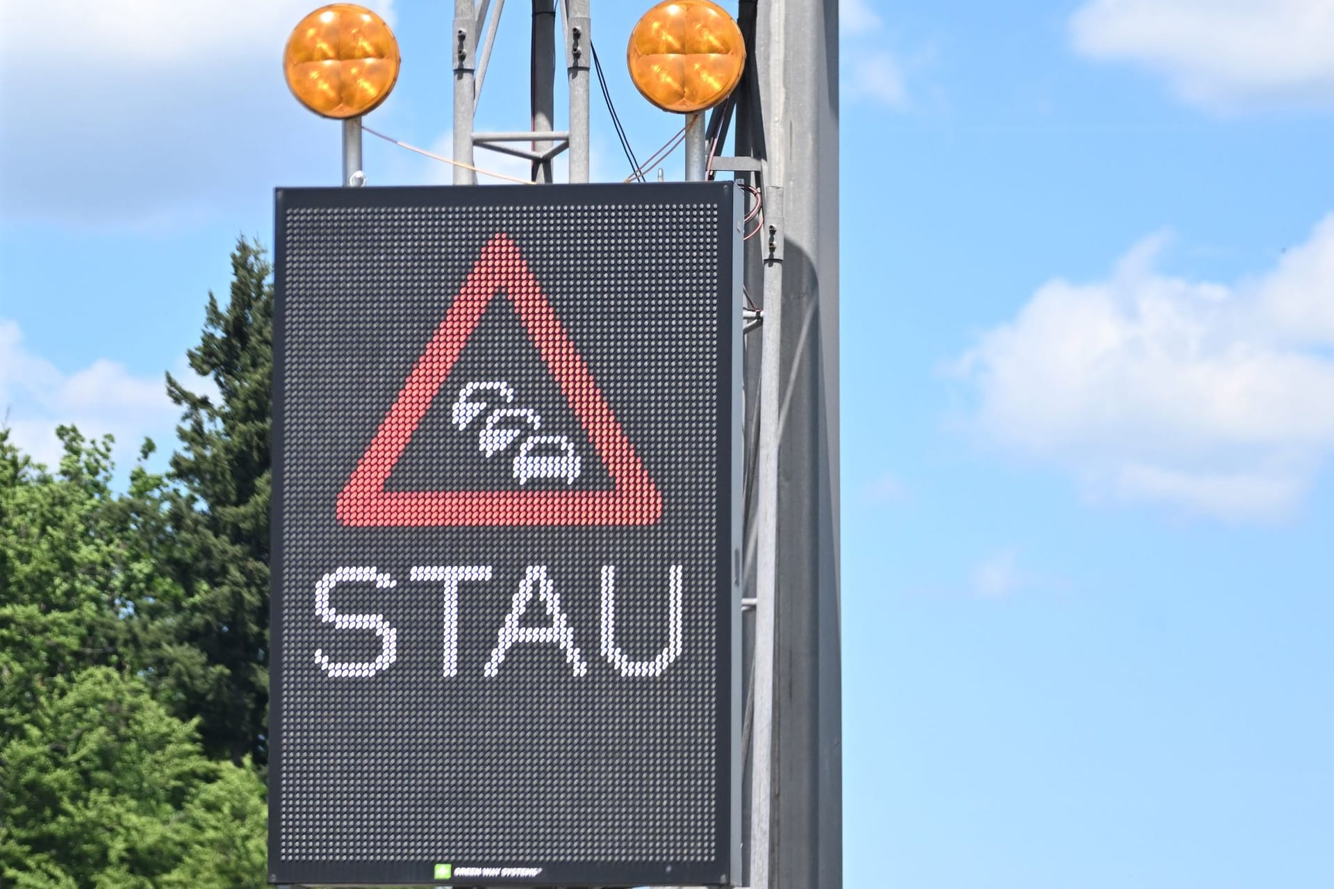 Autobahn 8 Baustelle bei Pforzheim