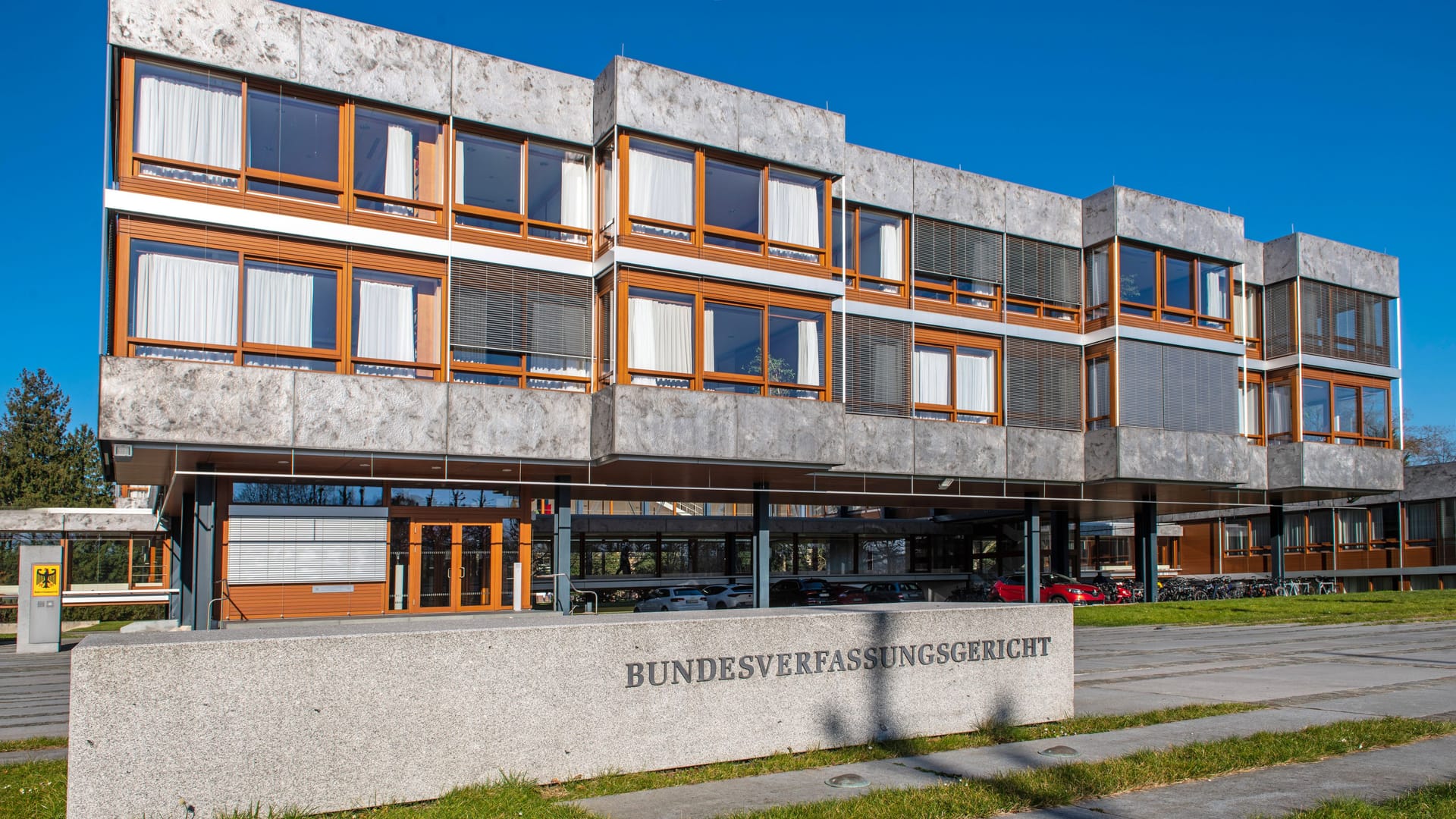 Das Bundesverfassungsgericht in Karlsruhe: Das Gericht wies die Klagen des BSW ab.