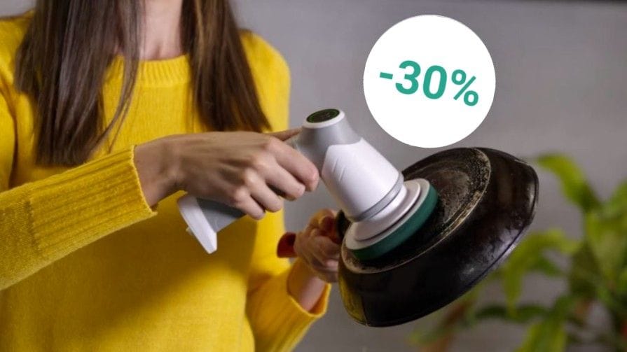 Putzen ohne Mühe: Bei Amazon gibt es diese akkubetriebene Reinigungsbürste für nur rund 24 Euro.